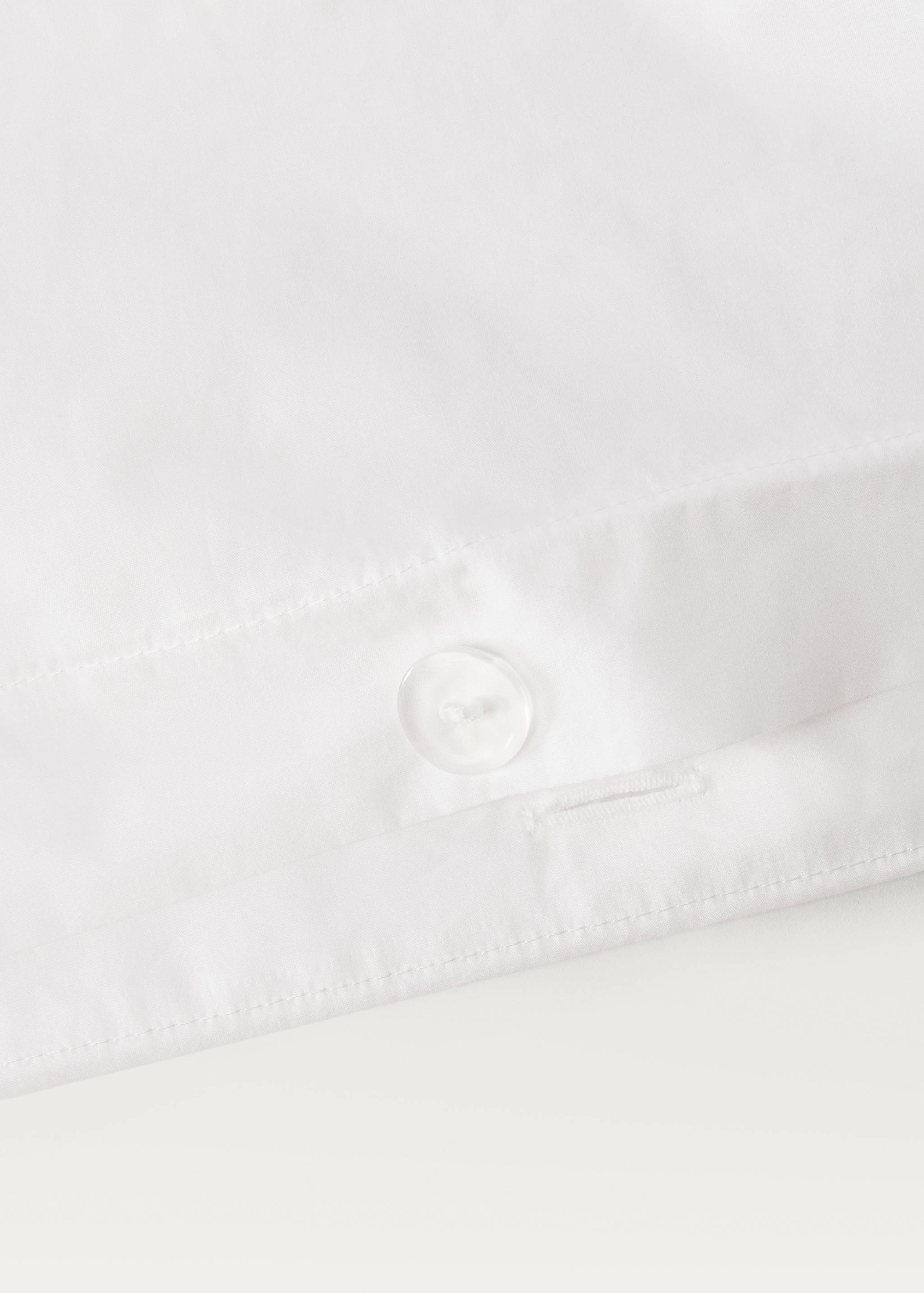 Bettbezug aus Baumwoll-Perkal mit Fadendichte 300 für 135/140 cm Bett - Detail des Artikels 1