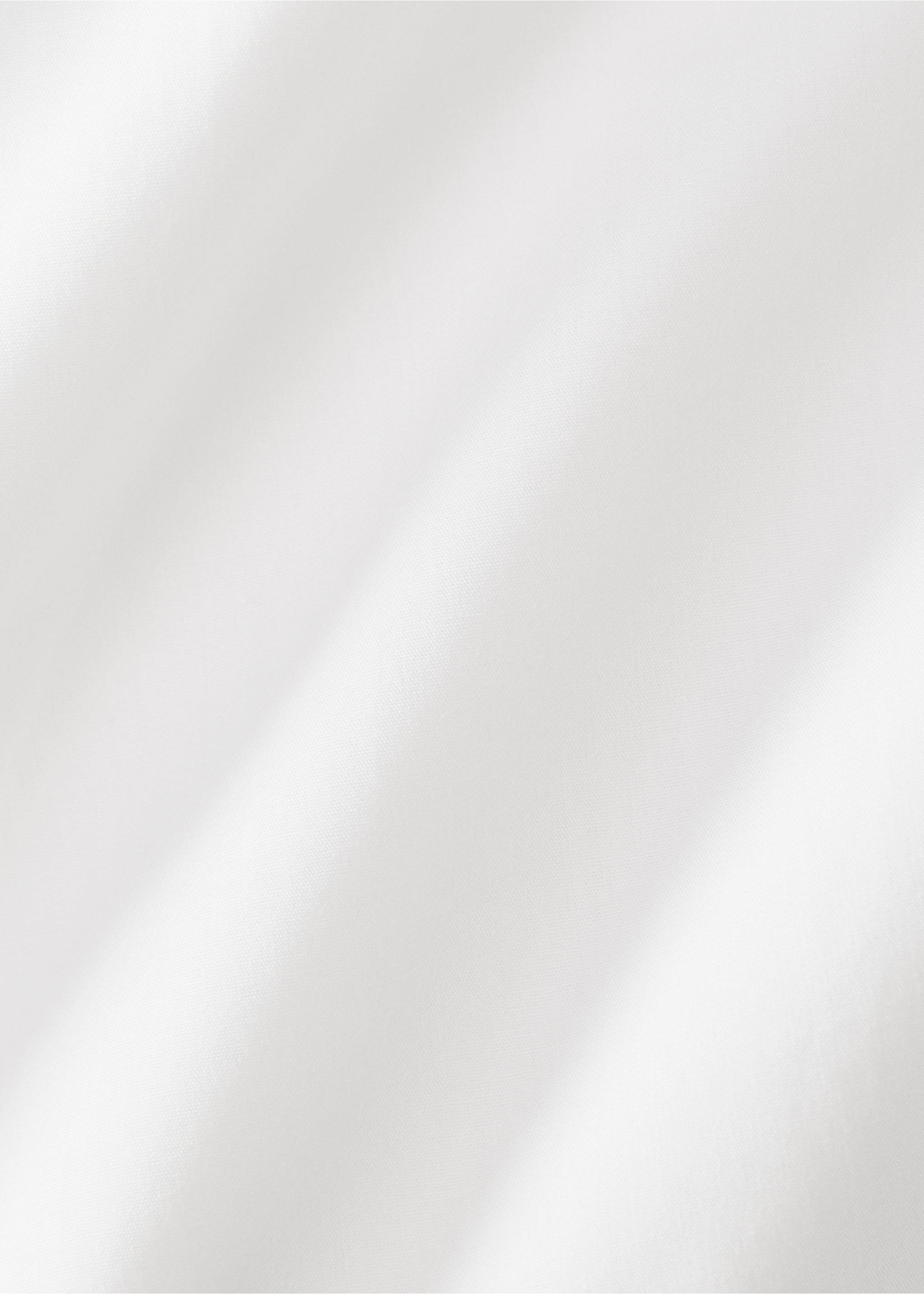 Bettbezug aus Baumwoll-Perkal mit Fadendichte 300 für 135/140 cm Bett - Detail des Artikels 2, Ecru. Ref: 17001571-00.