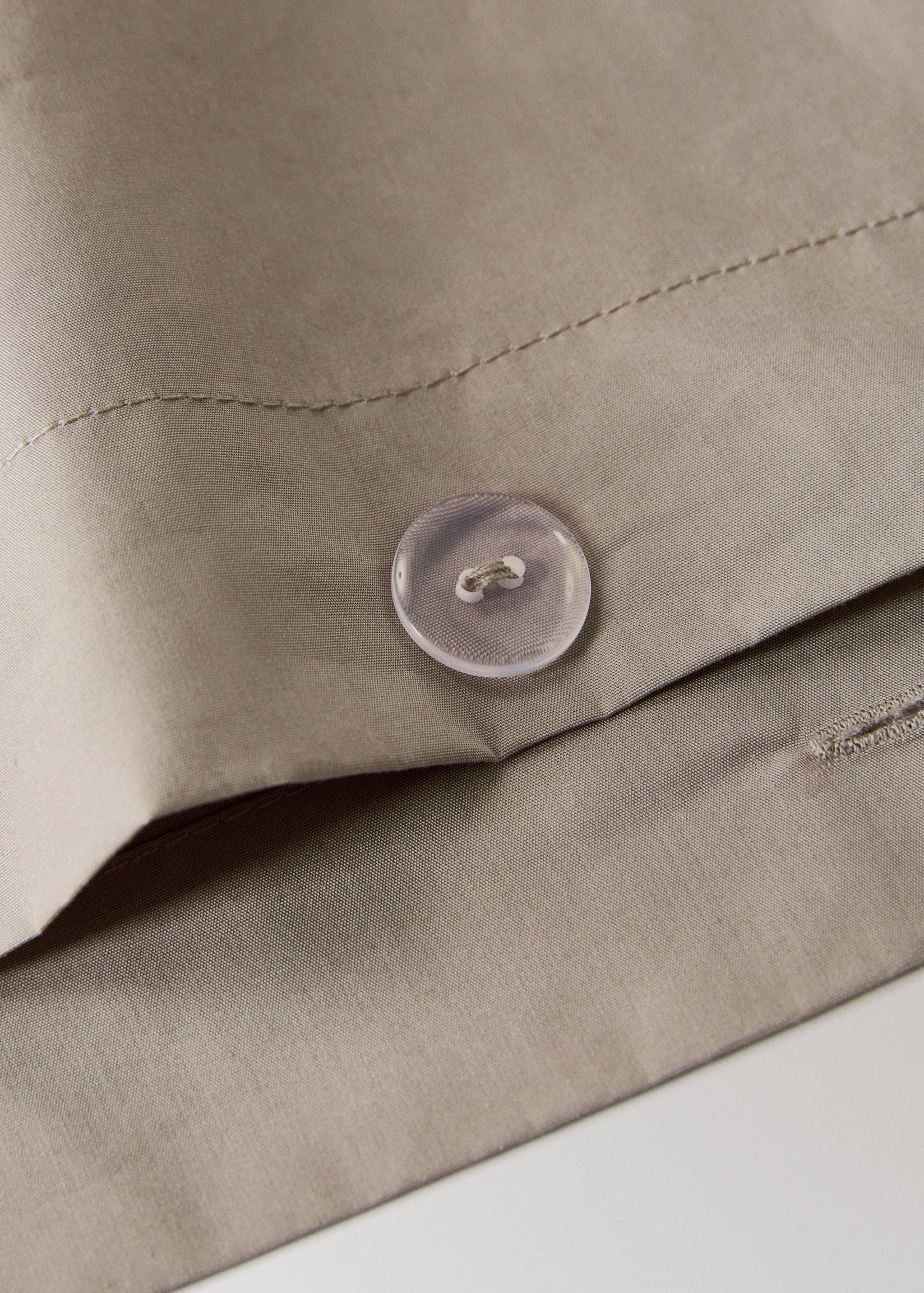 Bettbezug aus Baumwoll-Perkal mit Fadendichte 300 für 135/140 cm Bett - Detail des Artikels 1
