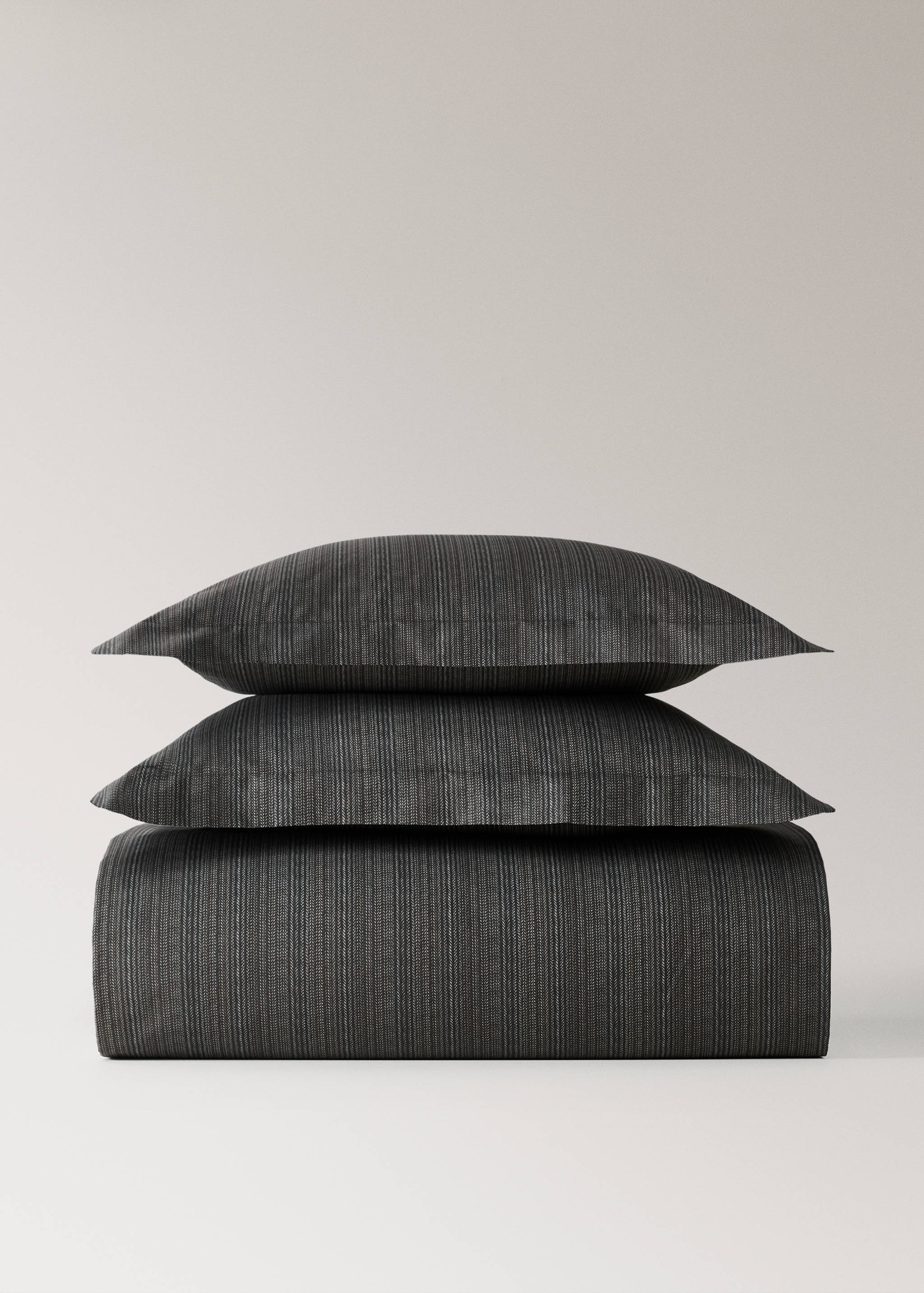 Bettbezug aus Baumwollperkal mit Schneiderdruck für ein 90 cm Bett - Artikel ohne Model