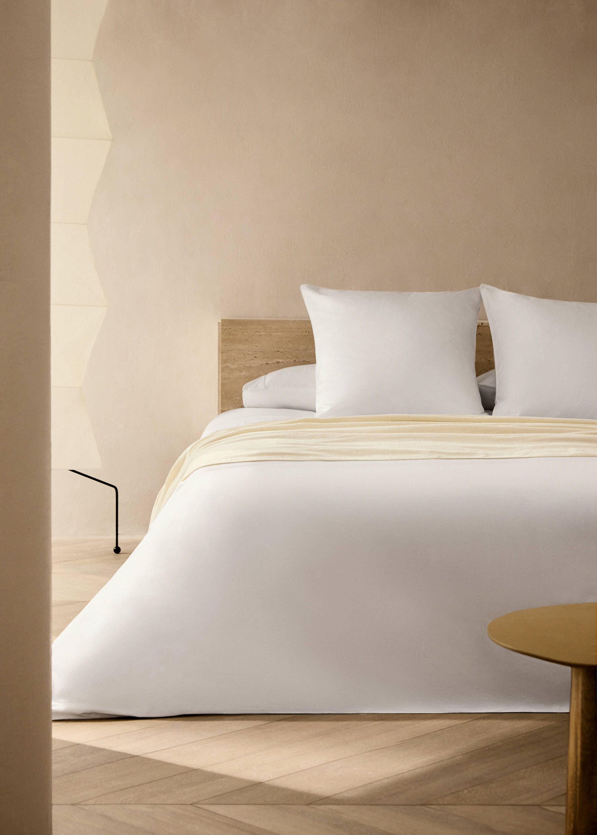 Housse de couette coton satin 600 fils lit 90 cm - Plan général