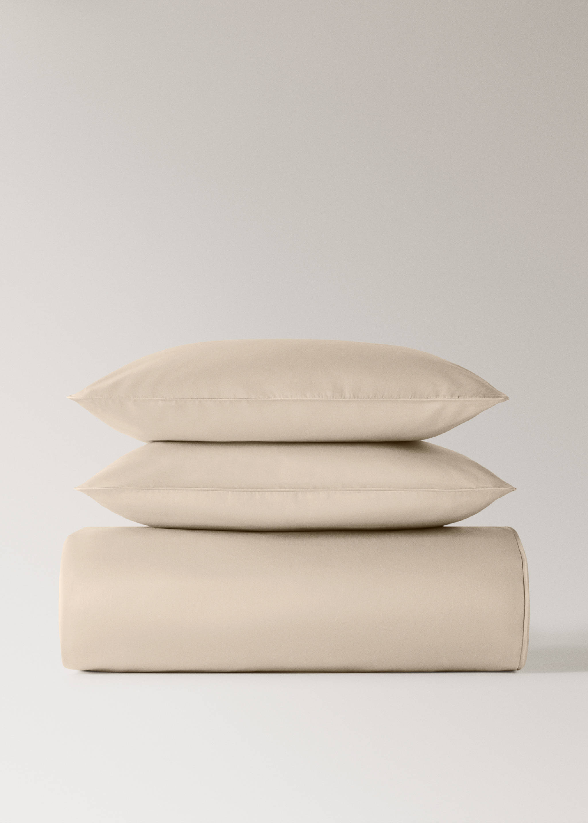 Housse de couette coton satin 600 fils lit 90 cm - Article sans modèle