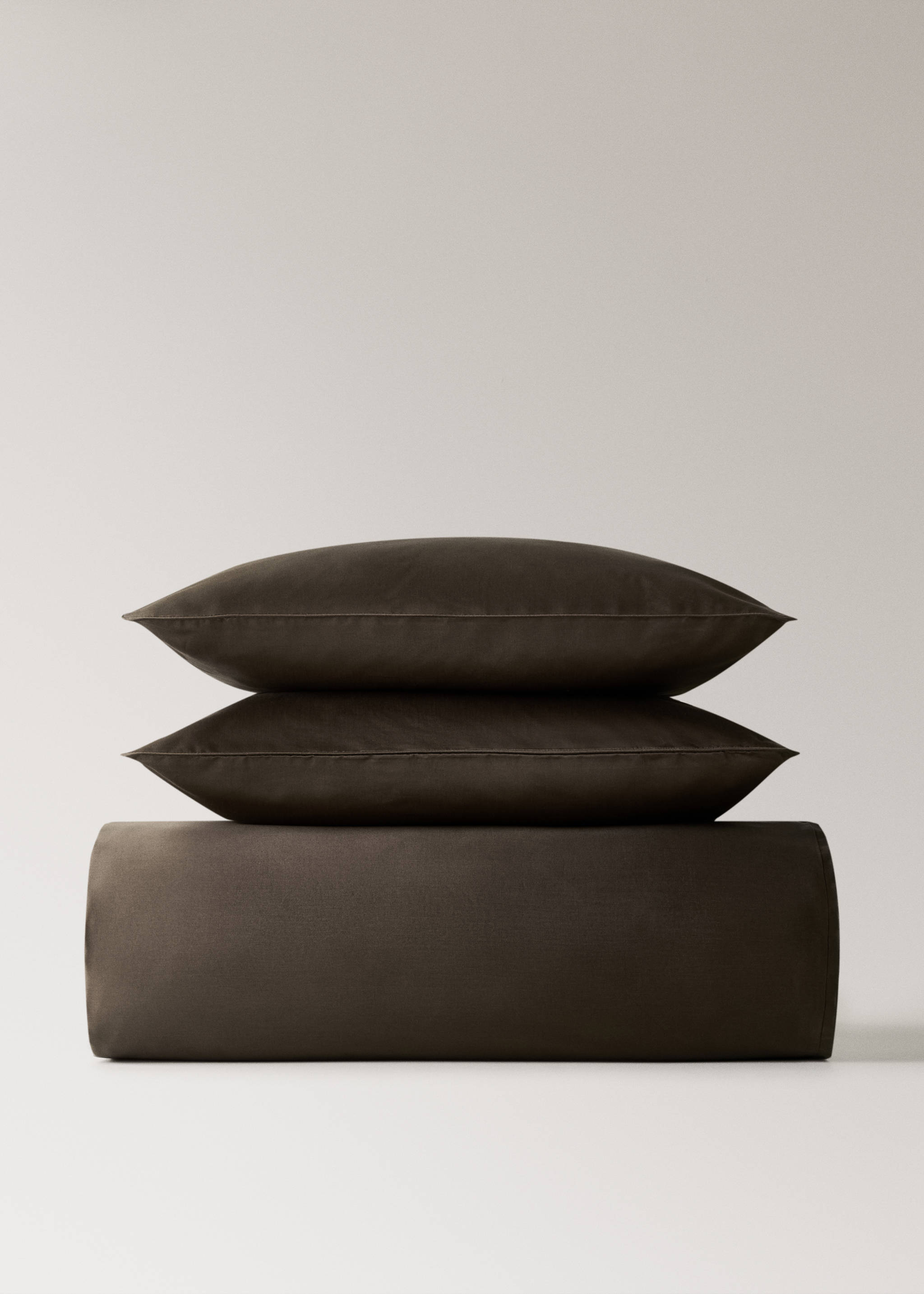 Housse de couette coton satin 600 fils lit 90 cm - Article sans modèle