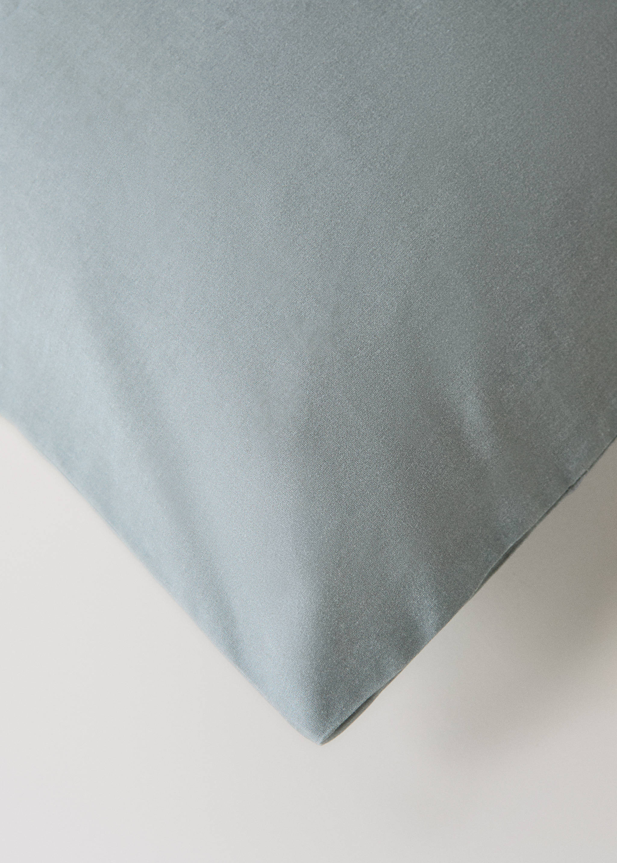 Percale cotton watercolour floral-print duvet cover for 150/160 cm bed - Details of the article 3