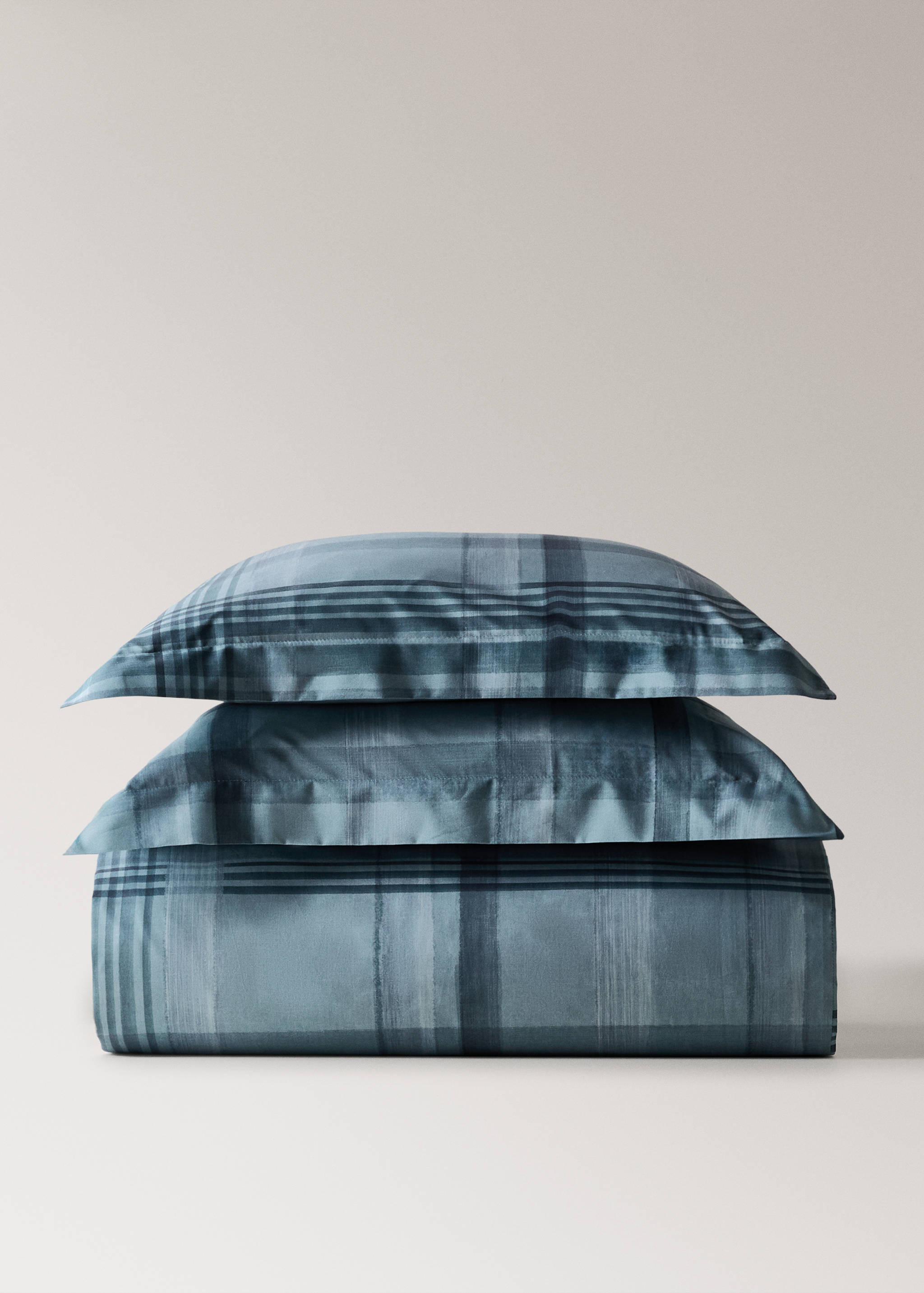 Funda nòrdica cotó percala estampat quadre aquarel·la llit 135/140 cm - Article sense model