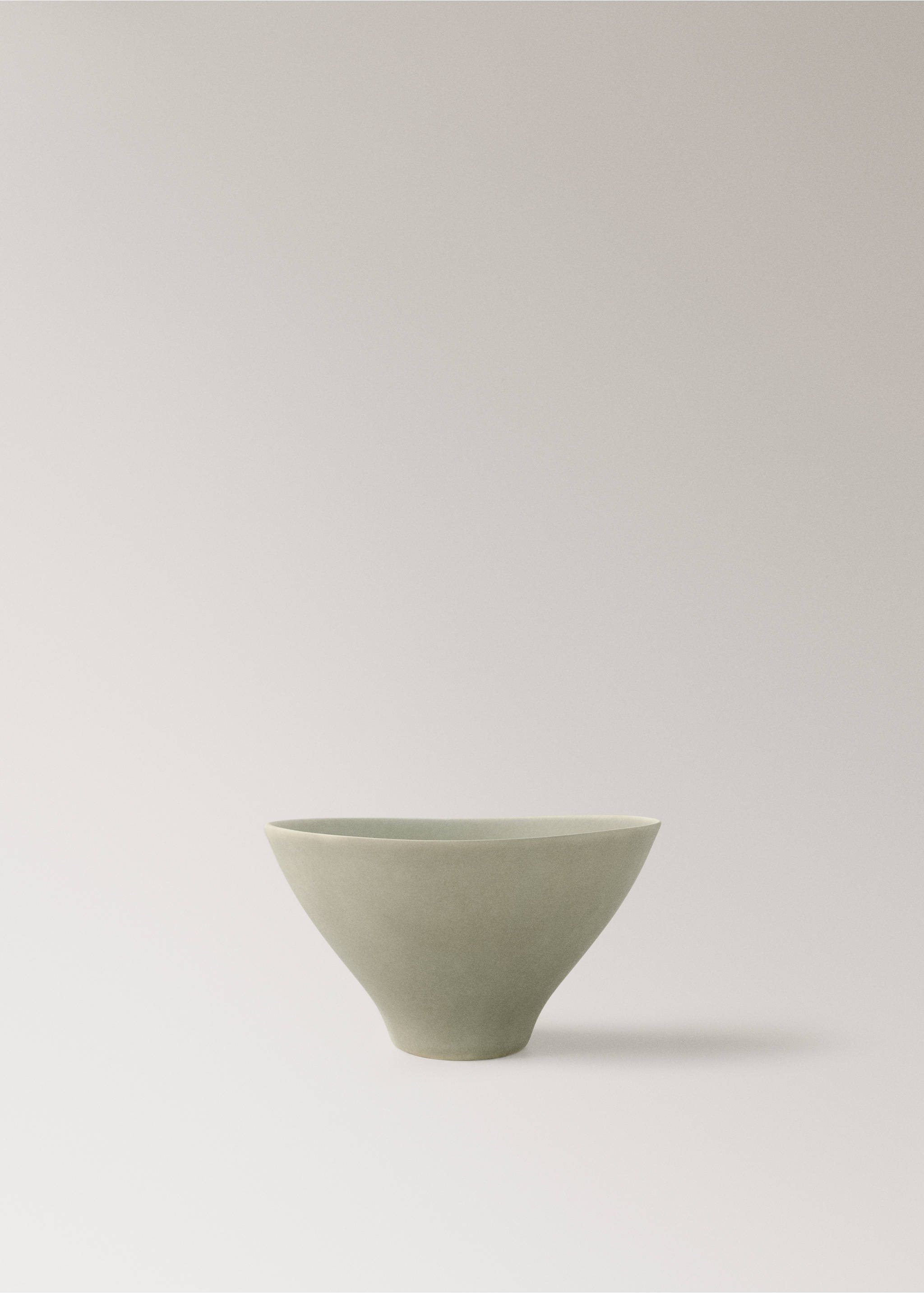Large organic stoneware bowl - Article without model, Sand. Ref: 17002045-00.