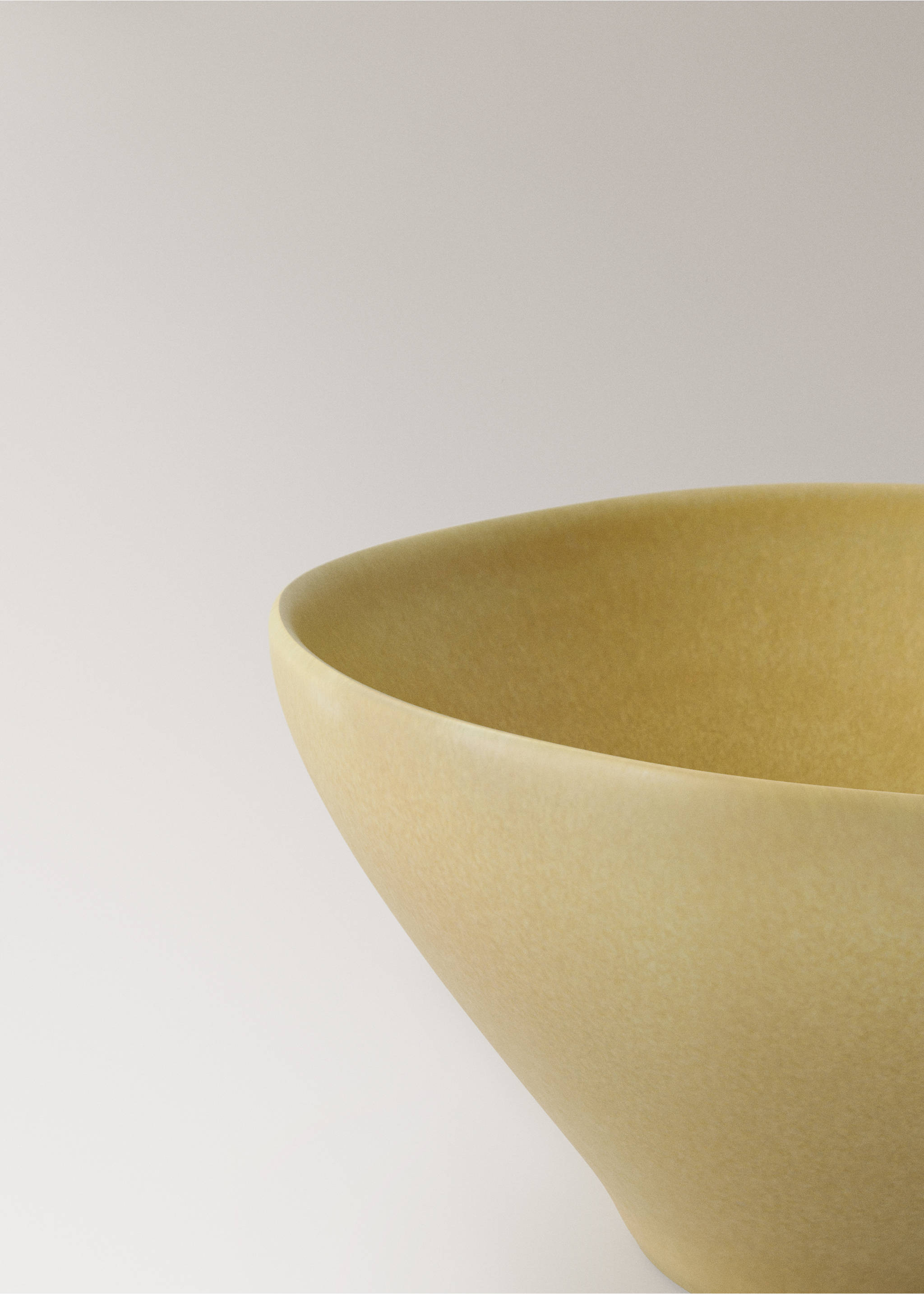 Small organic stoneware bowl - Details of the article 1, Vanilla. Ref: 17002046-00.