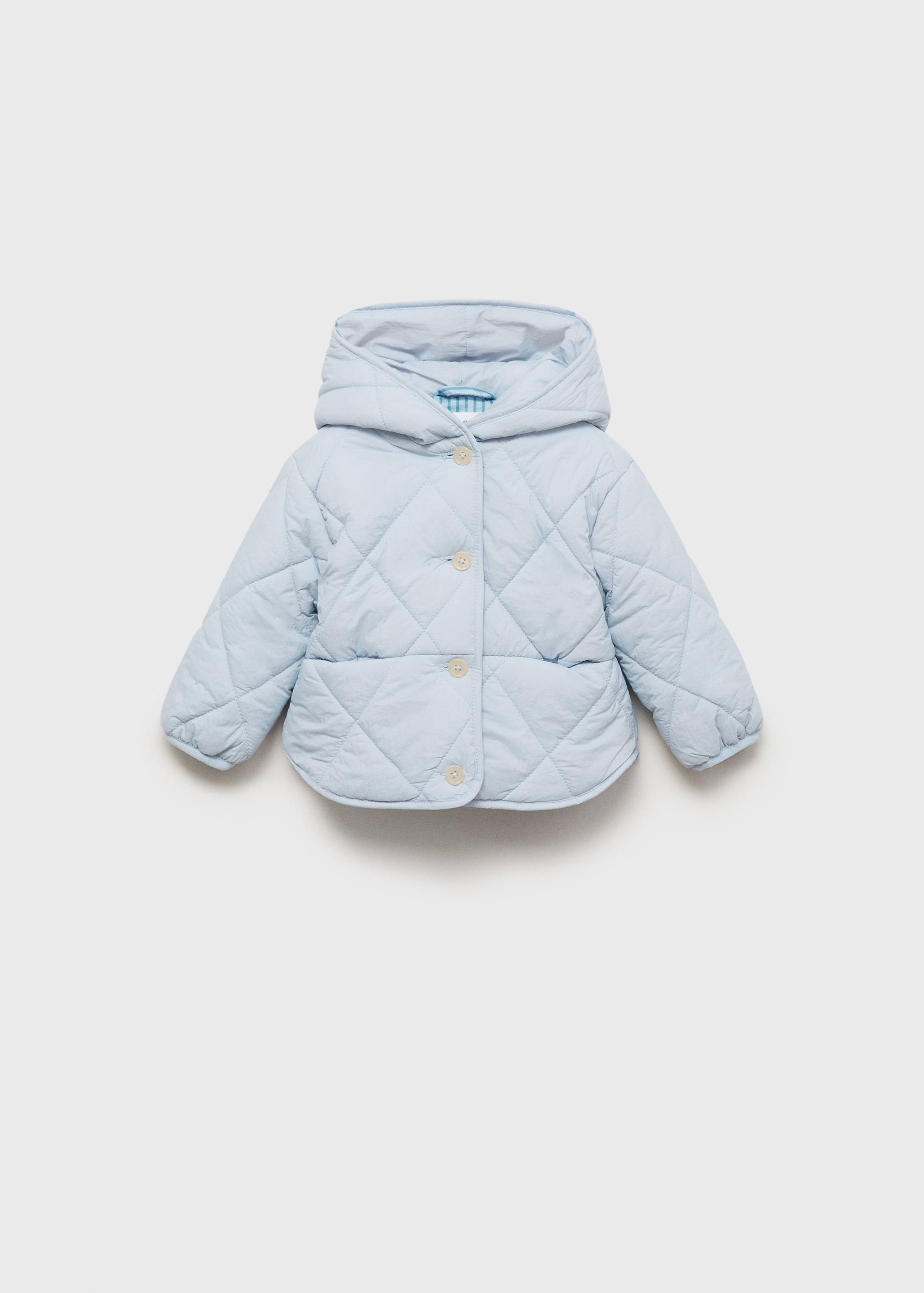 Hood puffer coat - Article without model