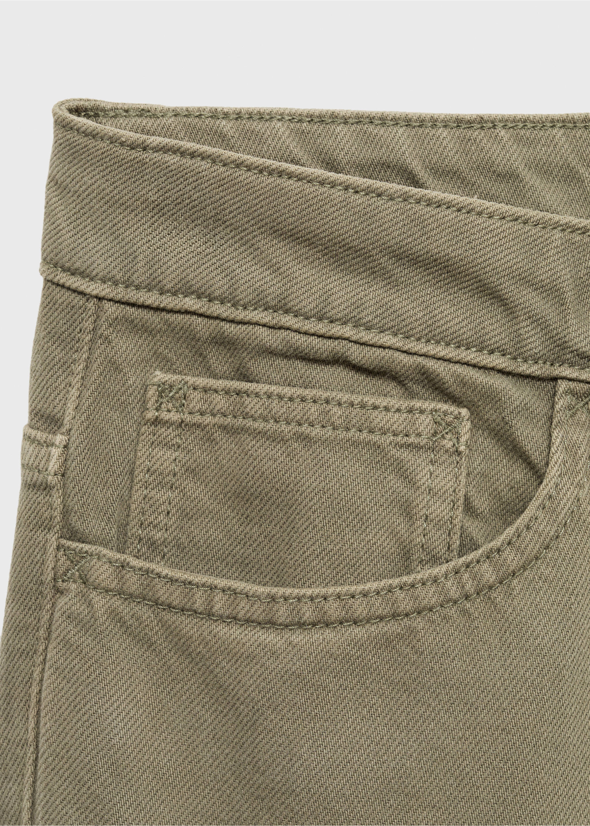 Regular-fit jeans - Details of the article 0, Khaki. Ref: 17002536-00.