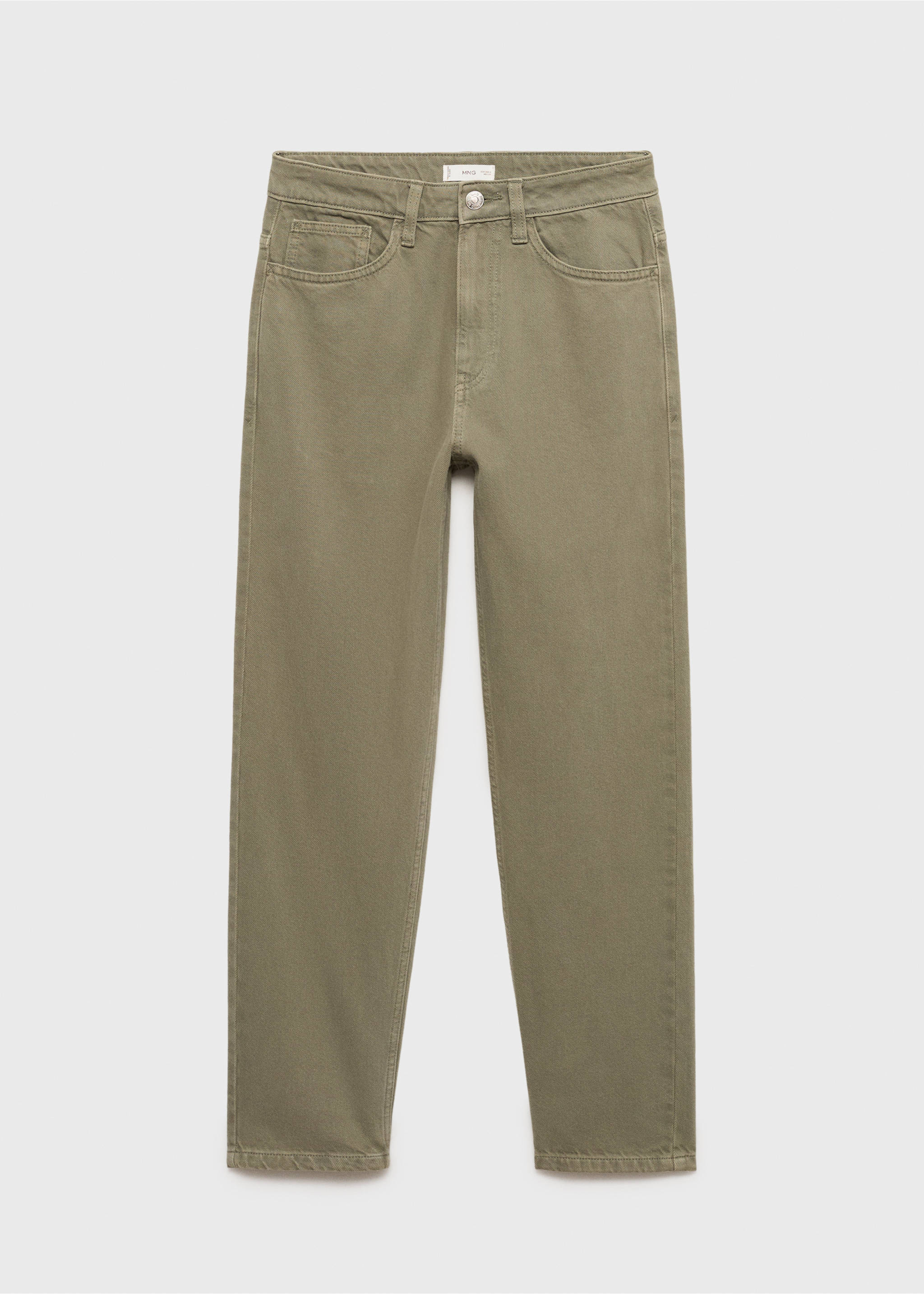 Regular-fit jeans - Article without model, Khaki. Ref: 17002536-00.
