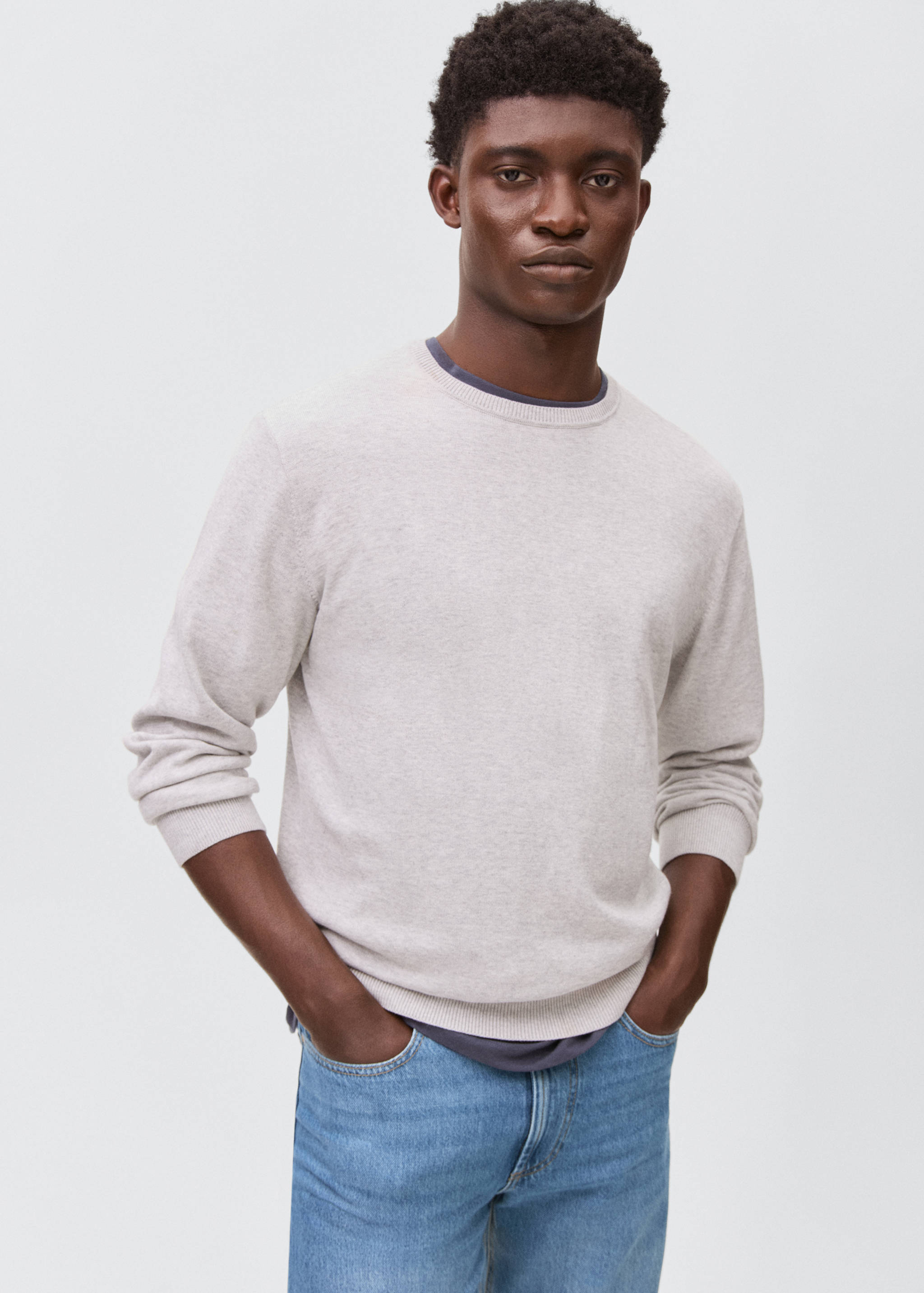 Straight fit jeans - Medium plane