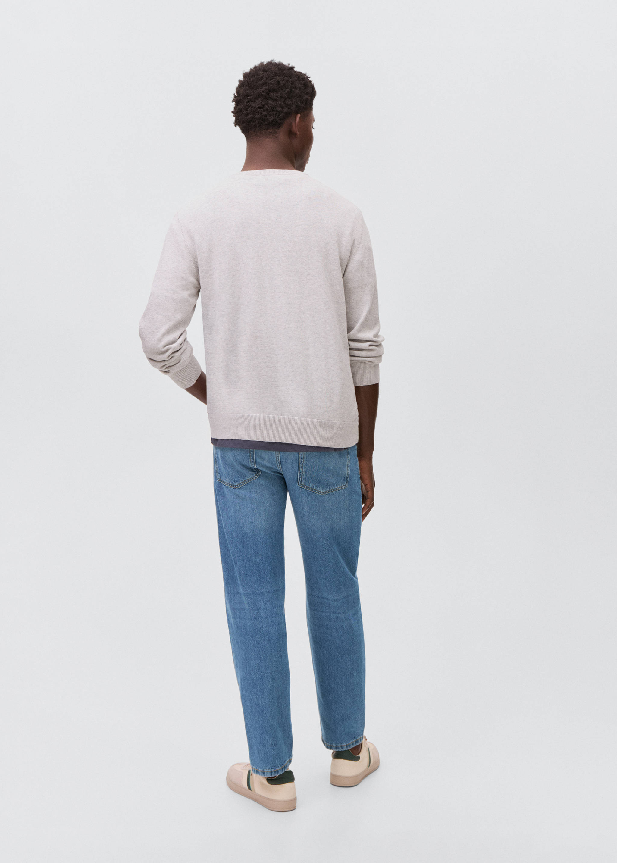 Straight fit jeans - Reverse of the article