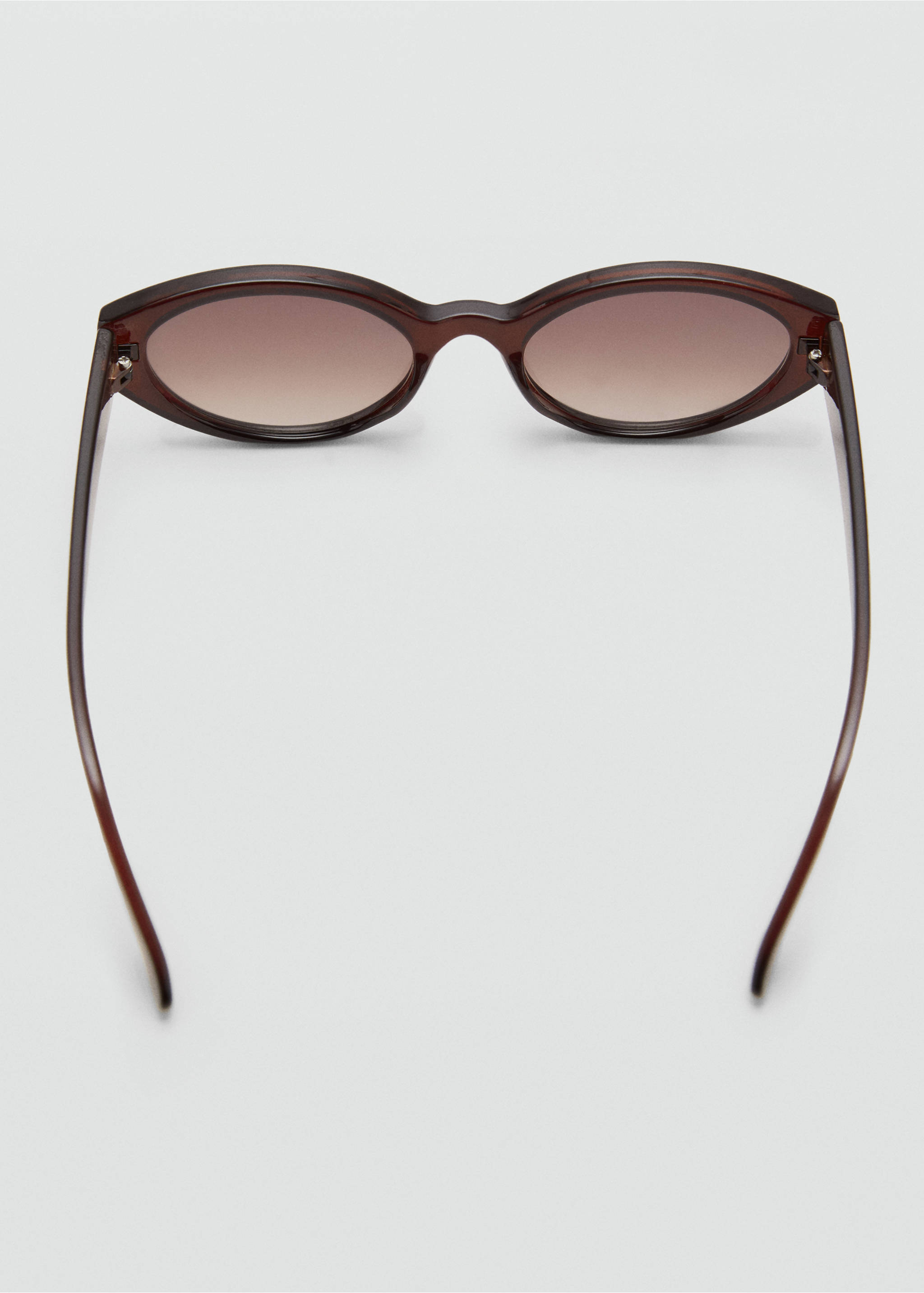 Cat-eye sunglasses - Details of the article 1, Brown. Ref: 17002547-00.