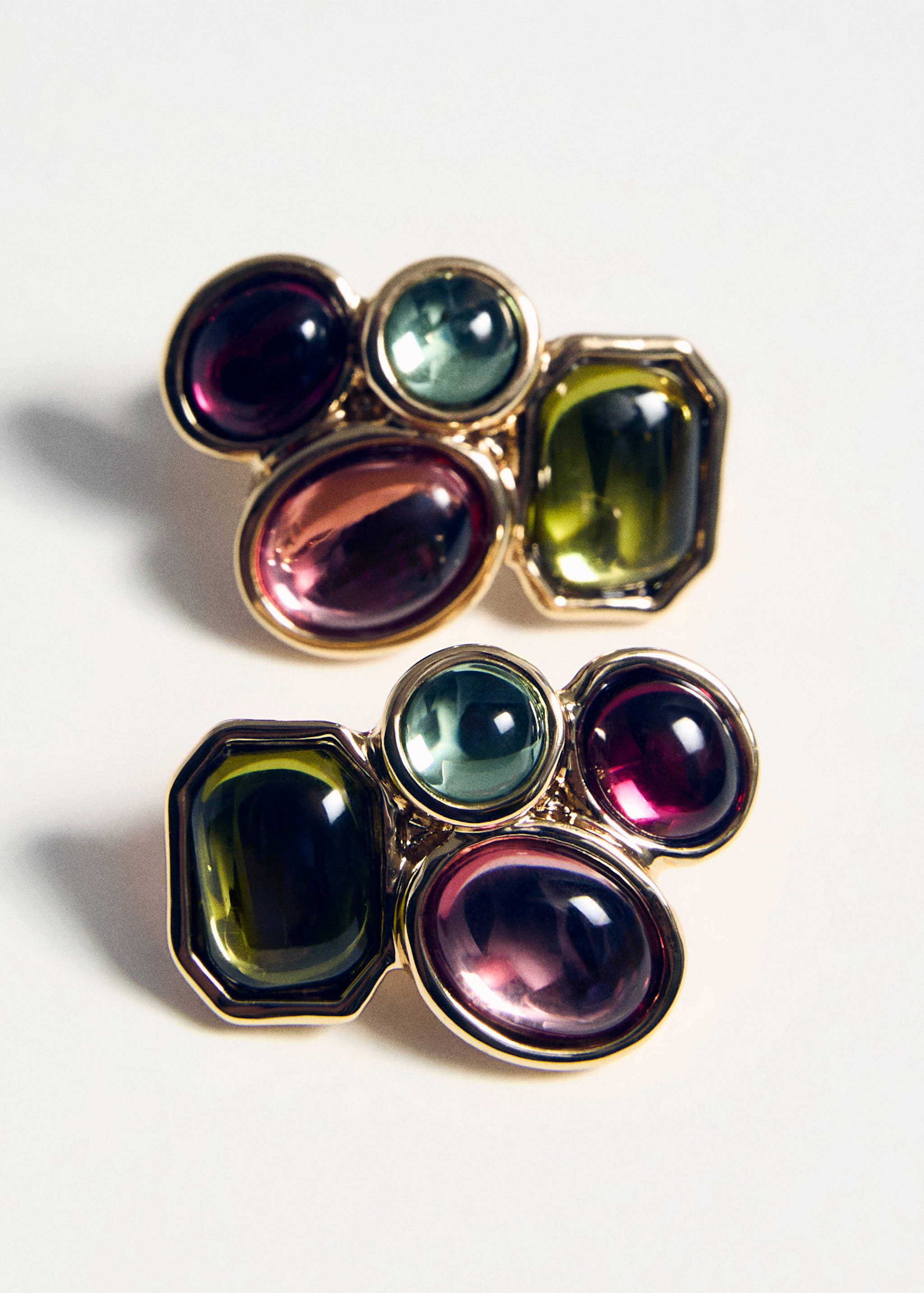 Boucles d'oreilles application géométriques - Détail de l'article 5