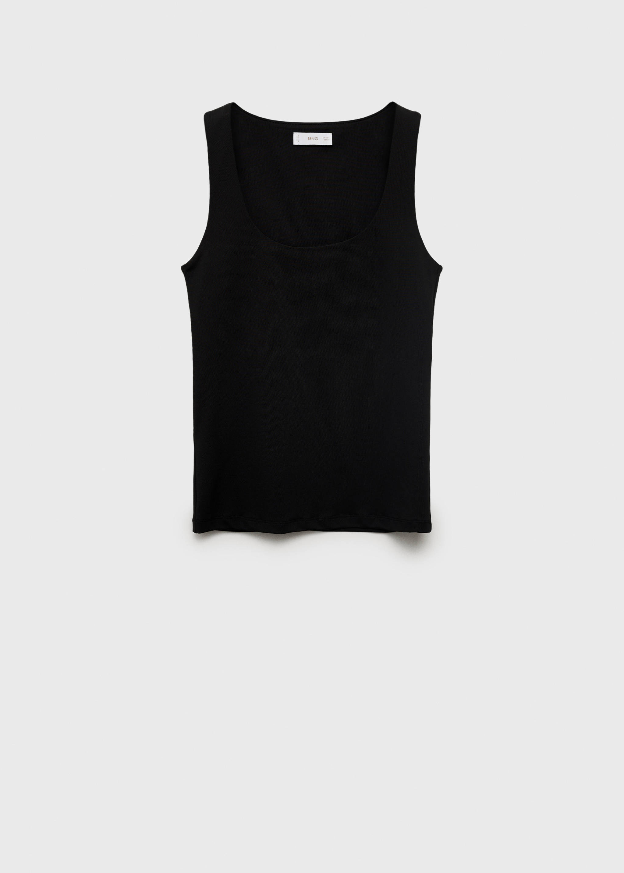 Plain strapless top - Article without model