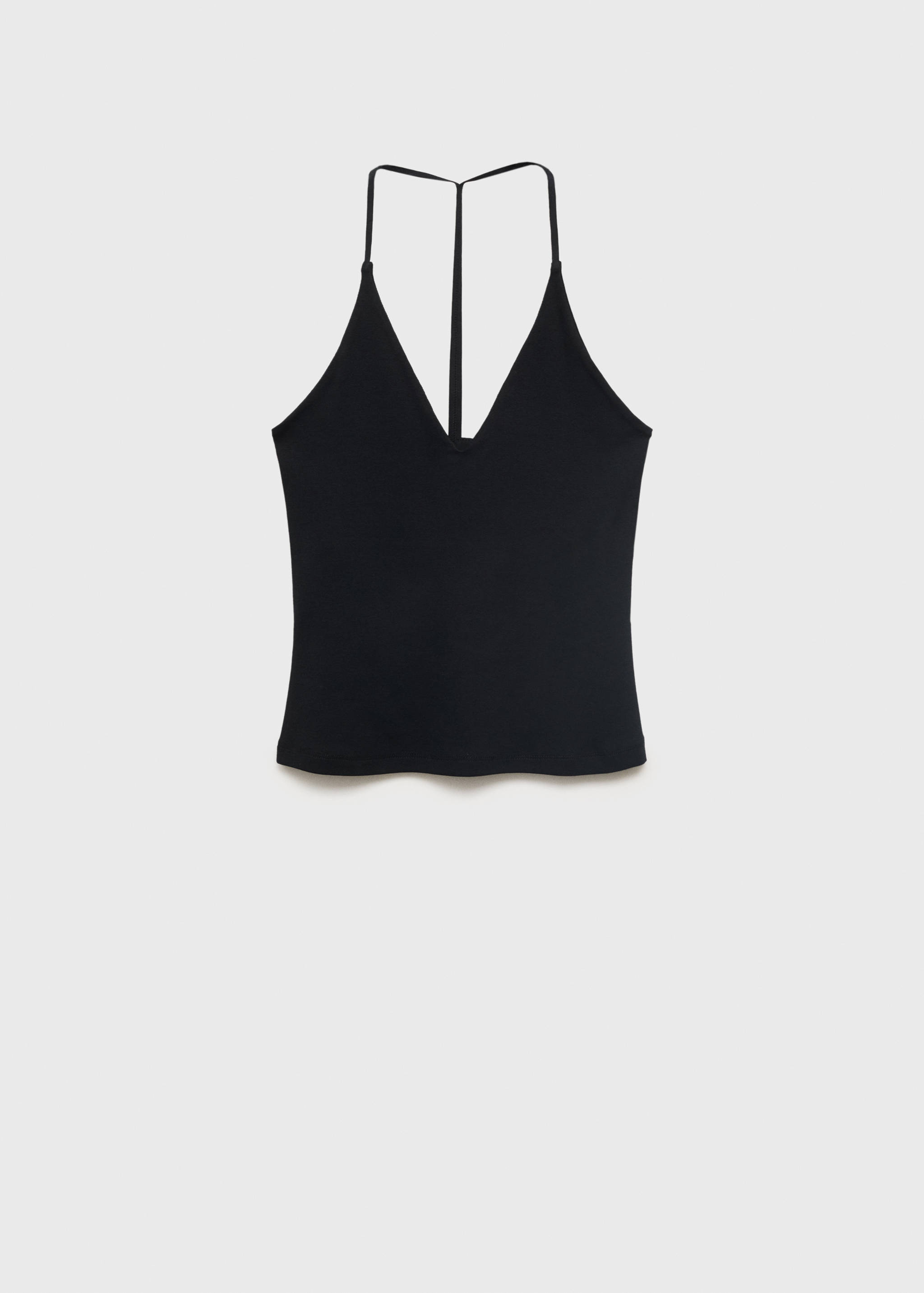 Open-back cotton top - Article without model
