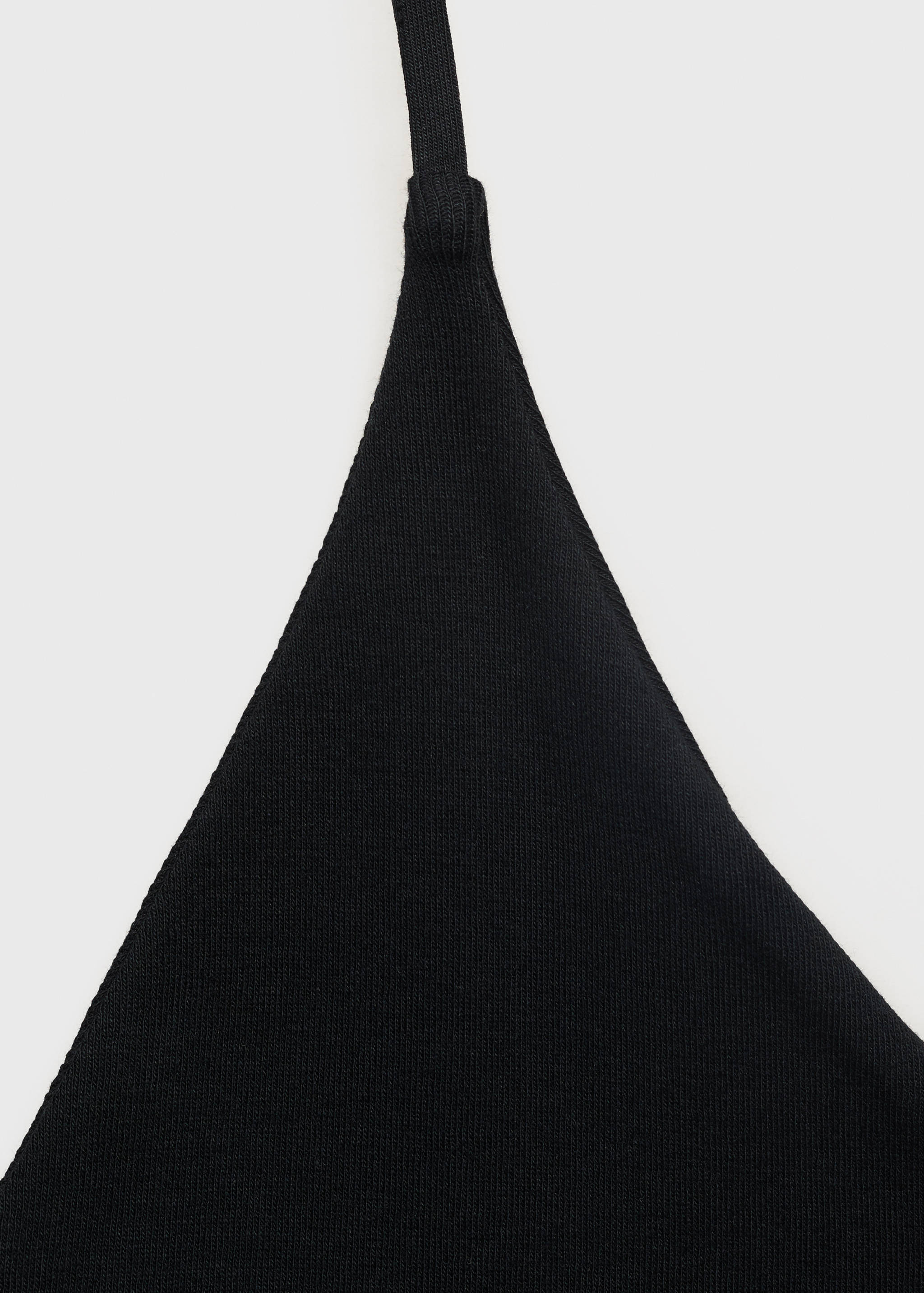 Open-back cotton top - Details of the article 0