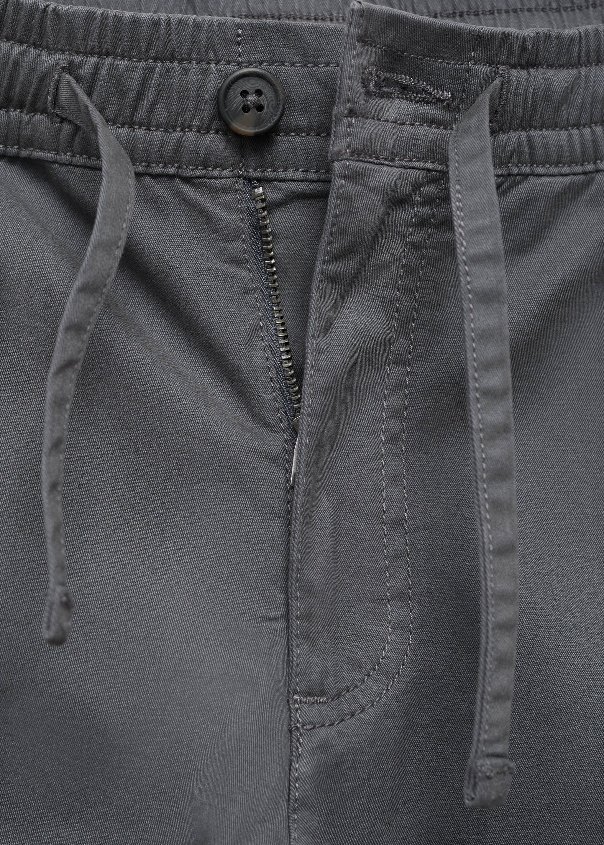 Cargo joggers with drawstring - Details of the article 8