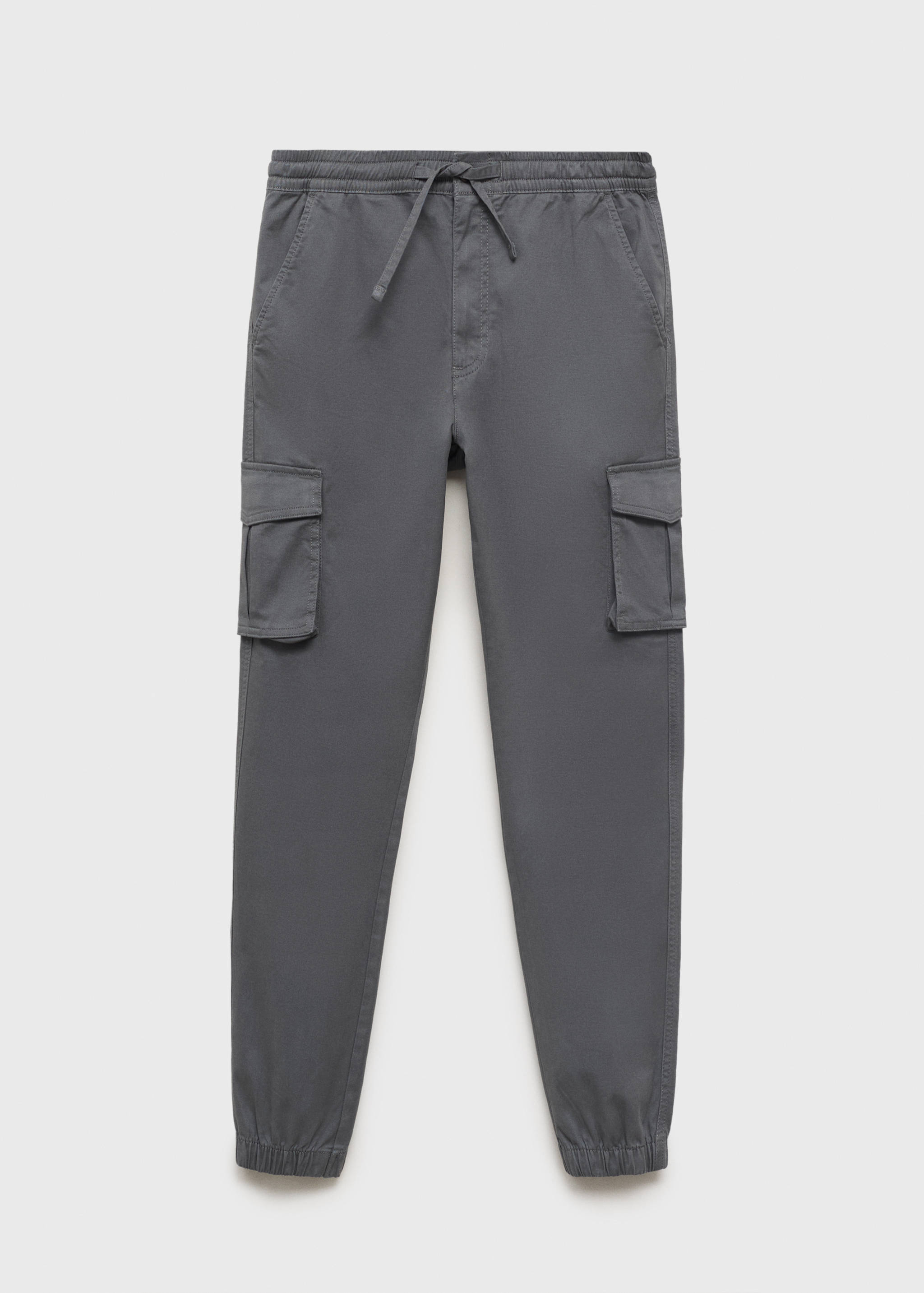 Cargo joggers with drawstring - Article without model