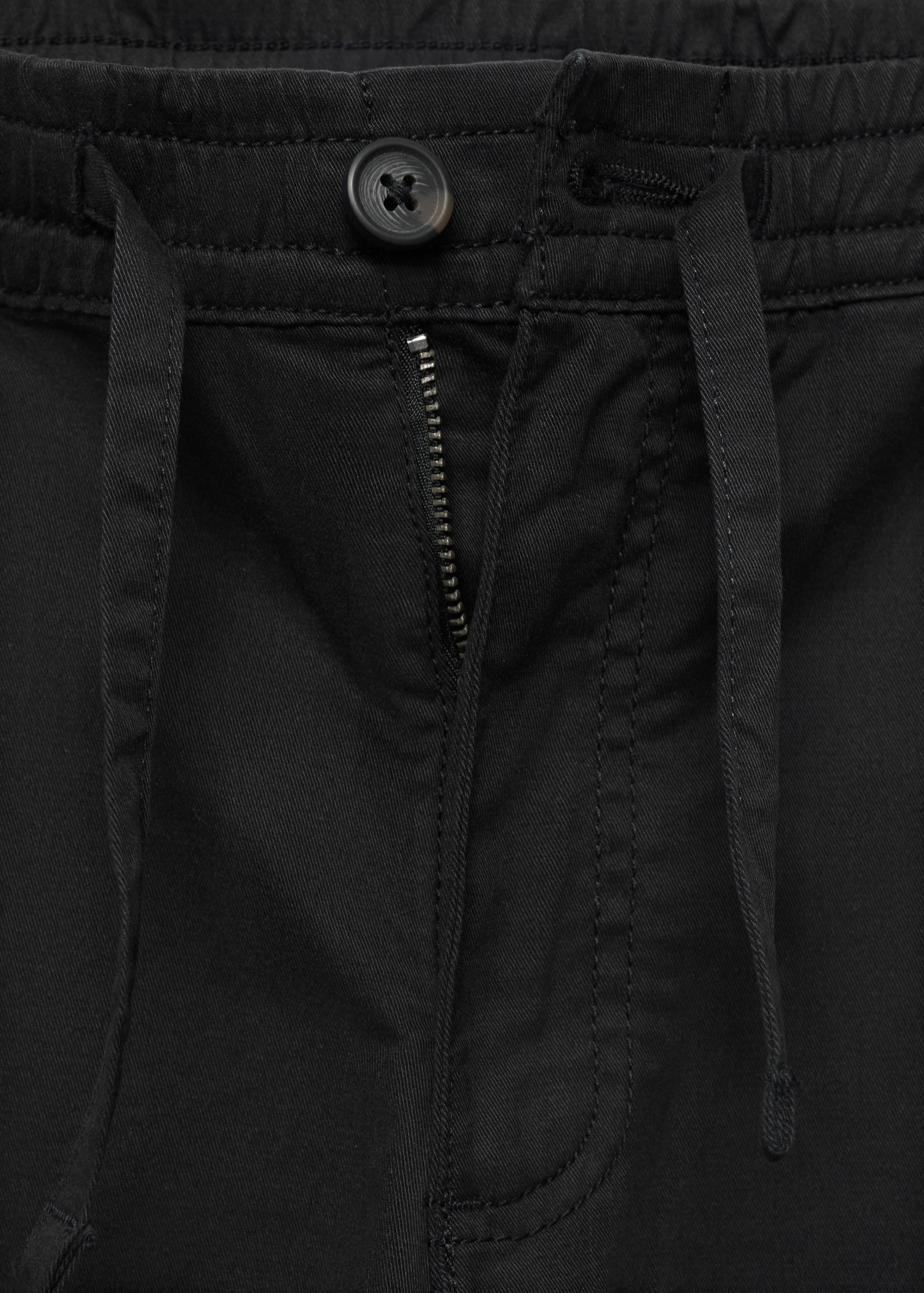 Cargo joggers with drawstring - Details of the article 8