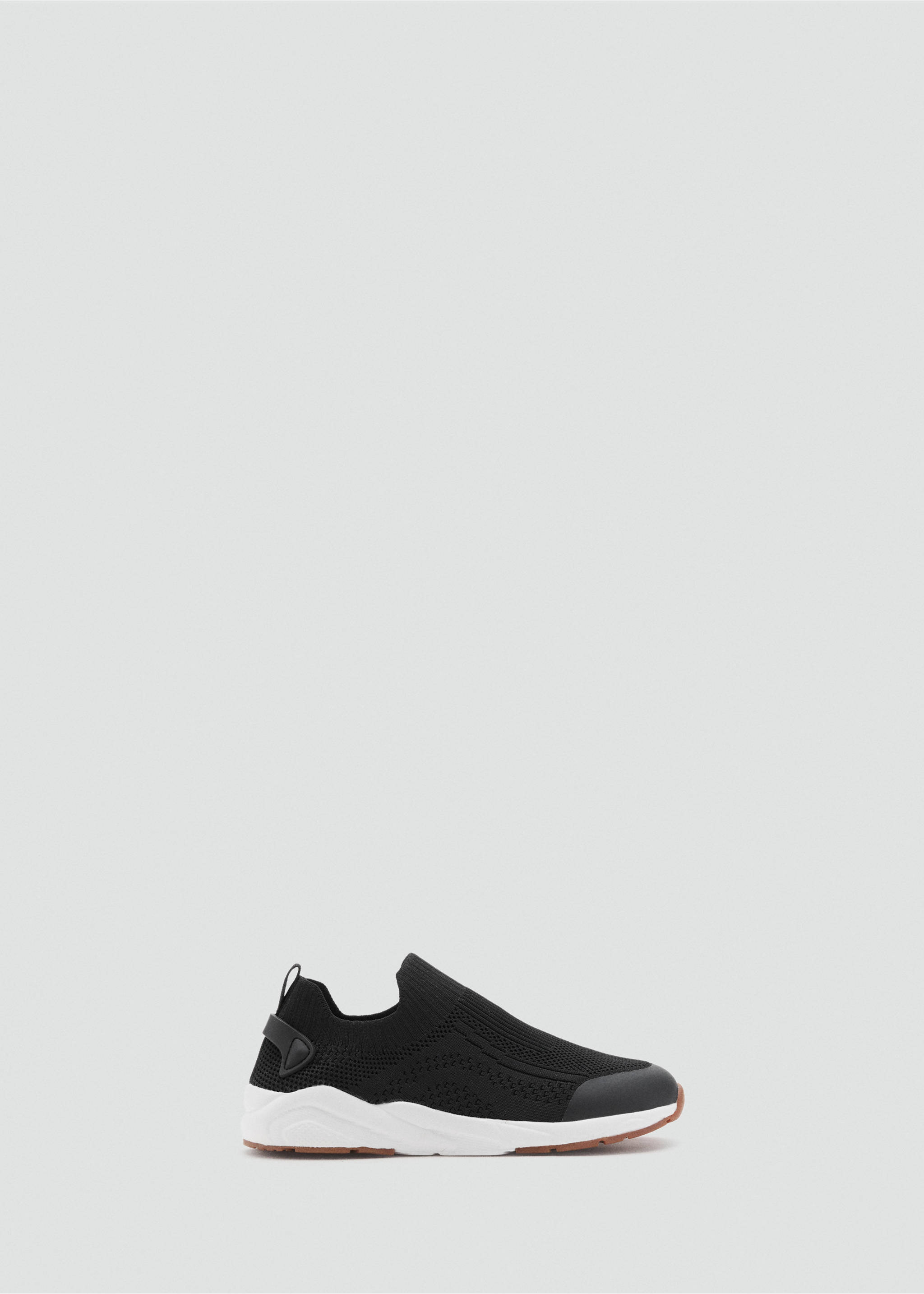 Elastic panel sneakers - Article without model, Black. Ref: 17002921-00.