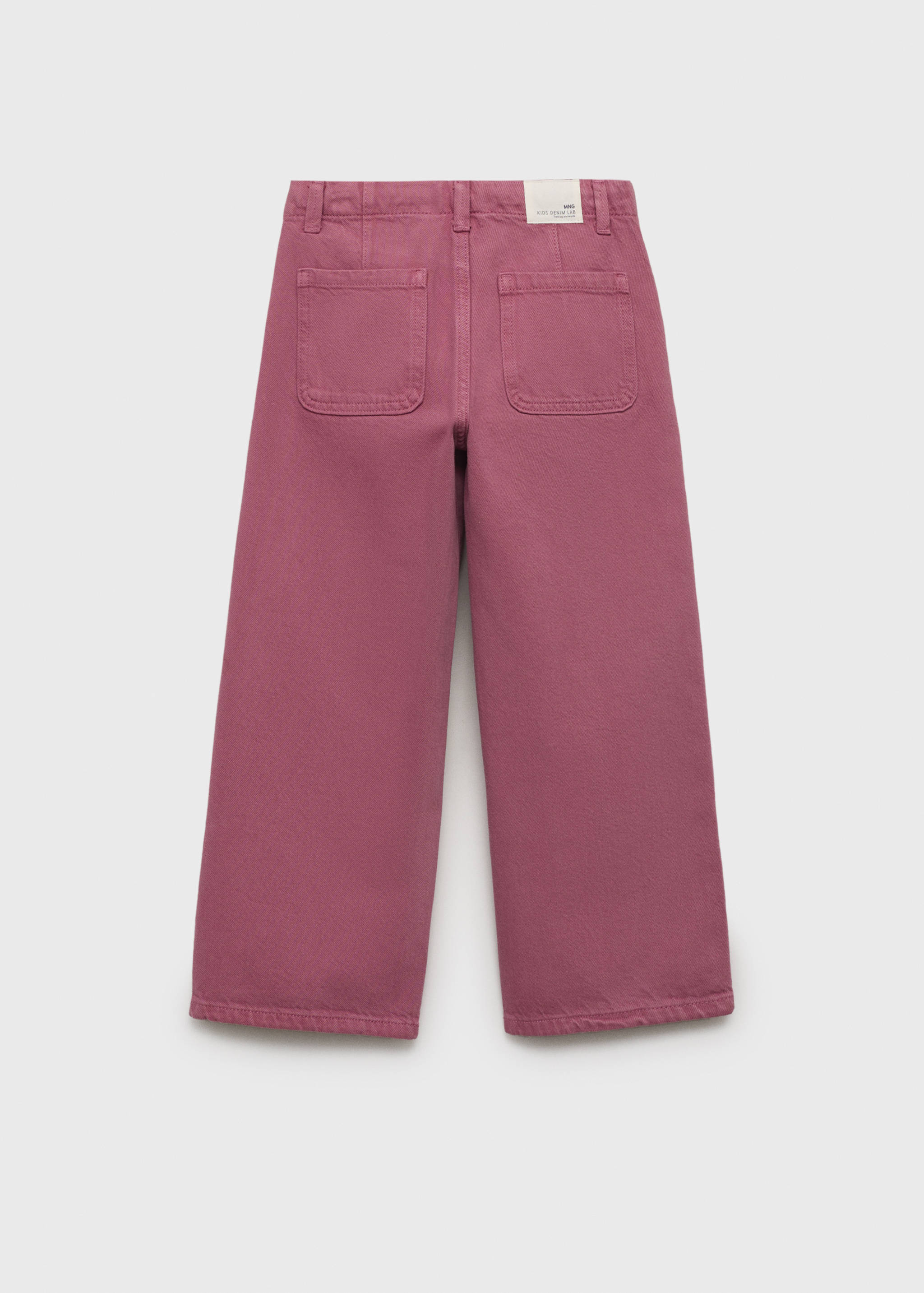 Džíny culotte s knoflíky - Zadní strana zboží