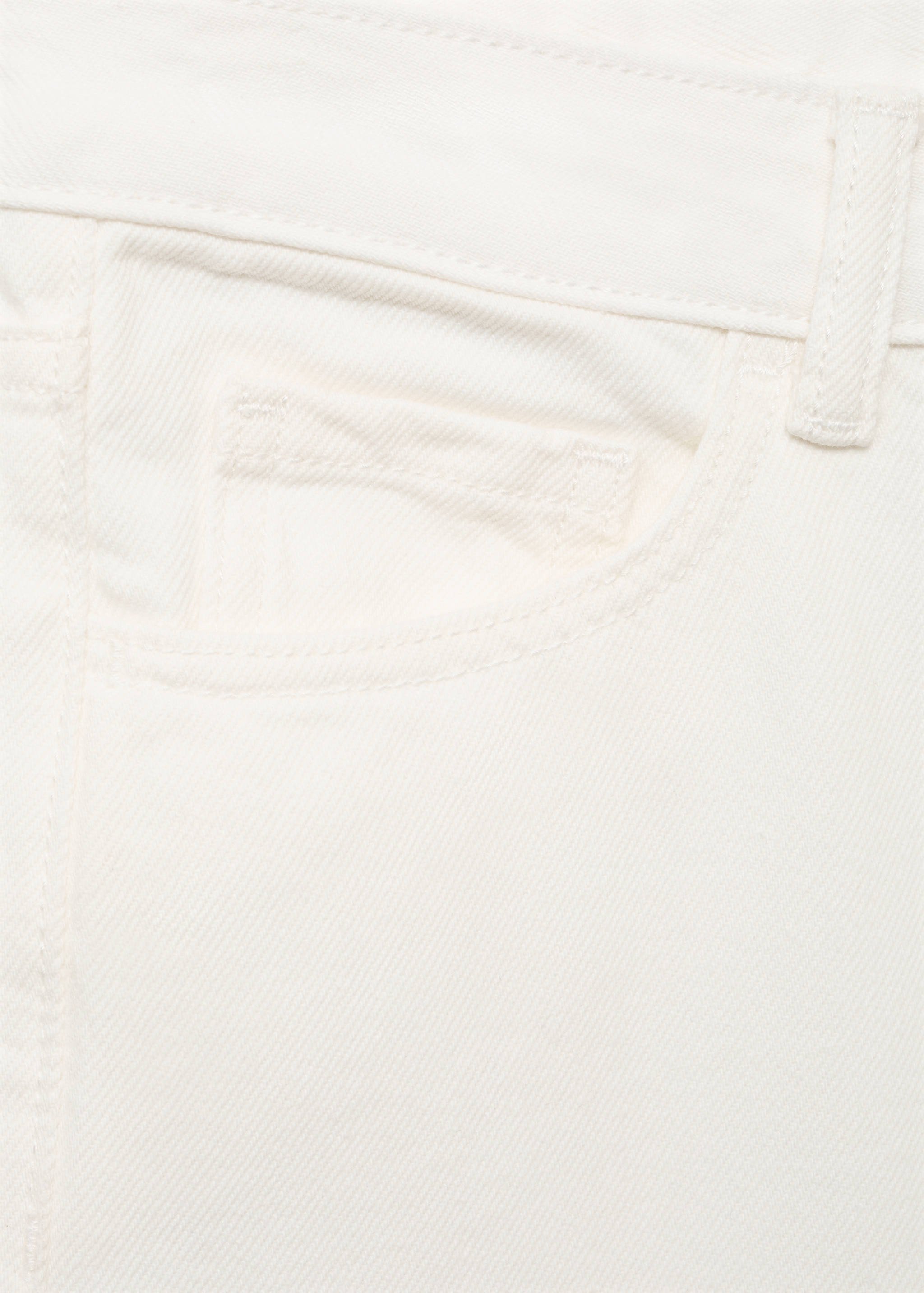 Wideleg-Jeans mit Saum-Umschlag - Detail des Artikels 0
