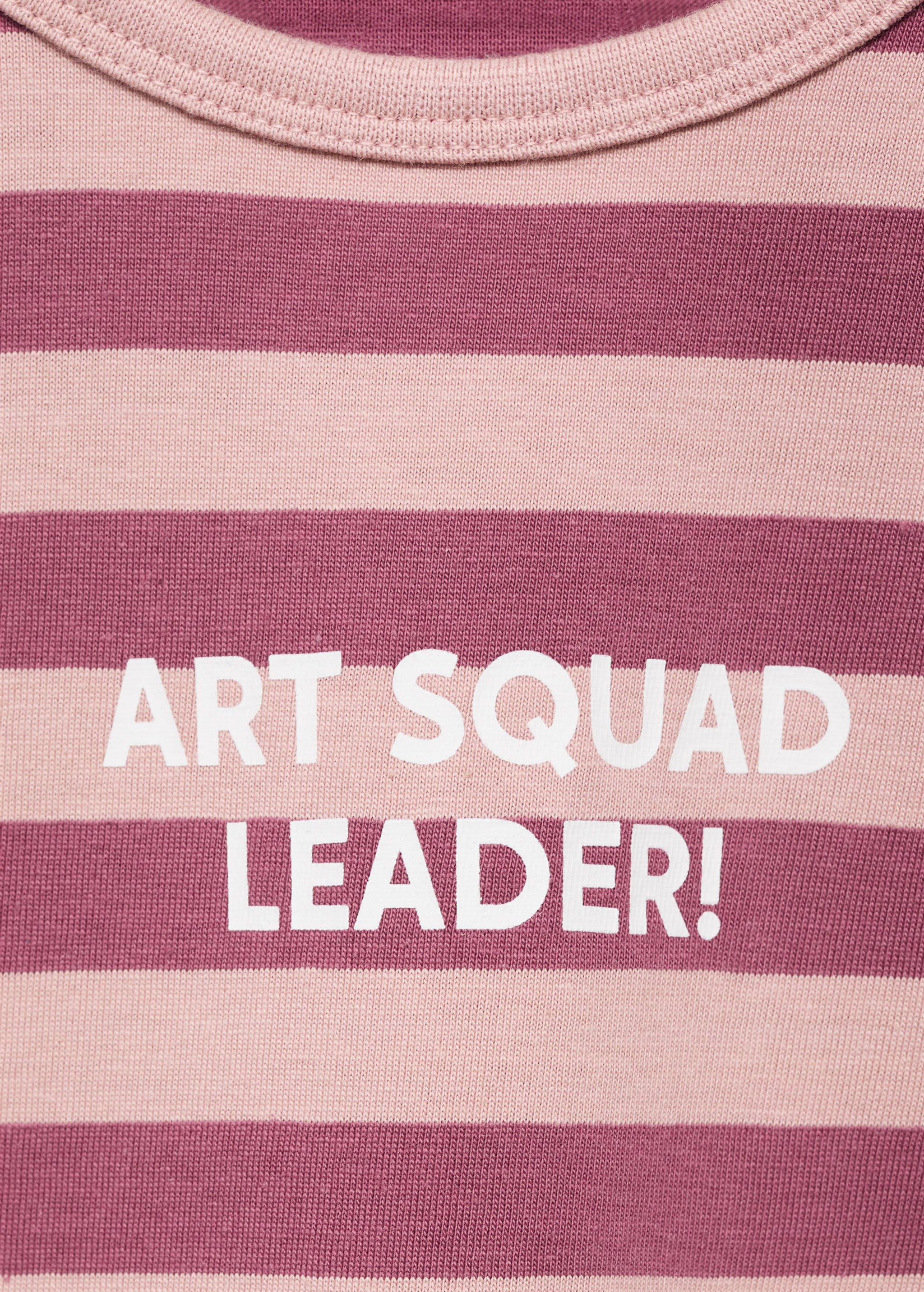 Printed striped T-shirt - Details of the article 8