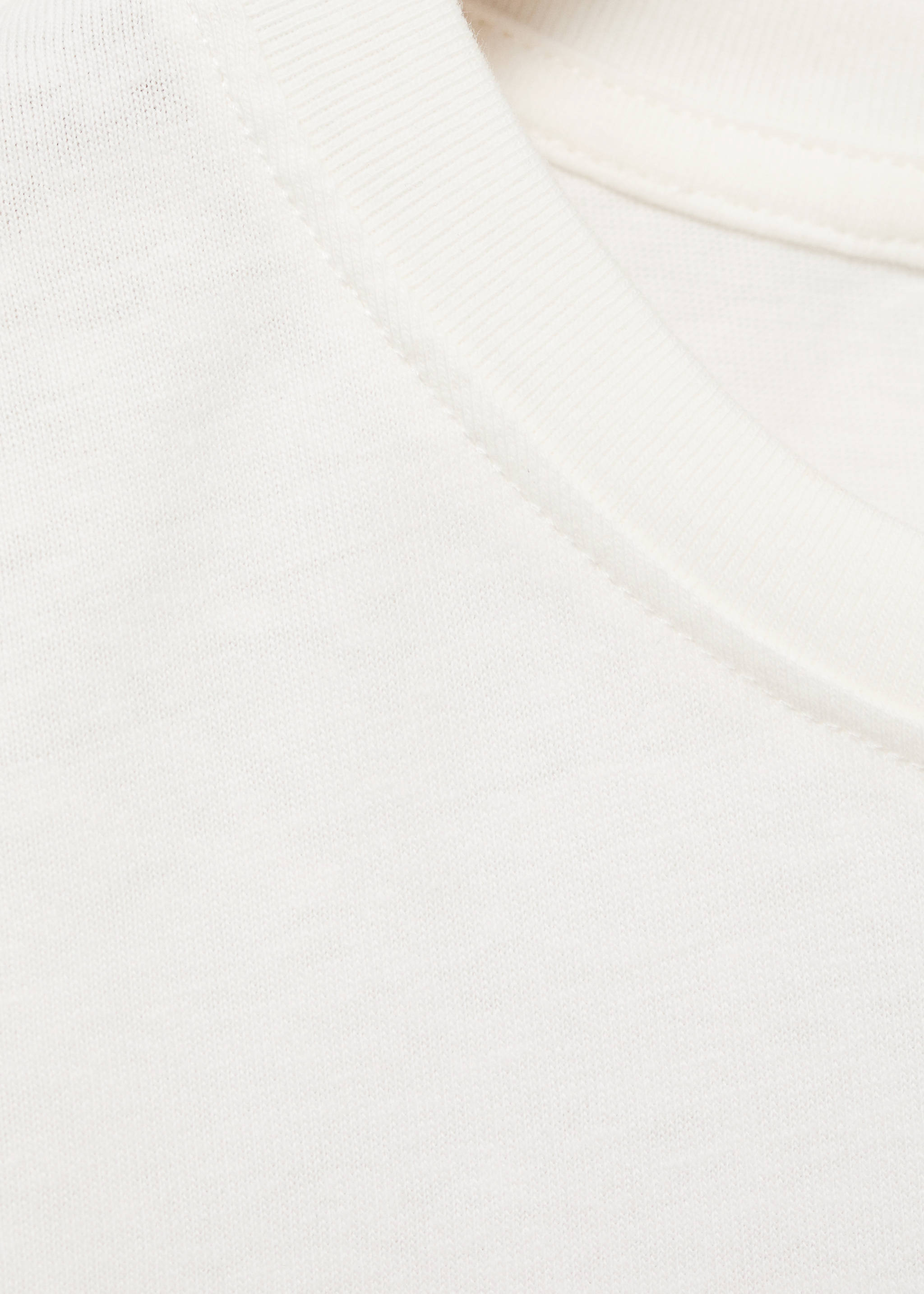Embroidered cotton T-shirt - Details of the article 0