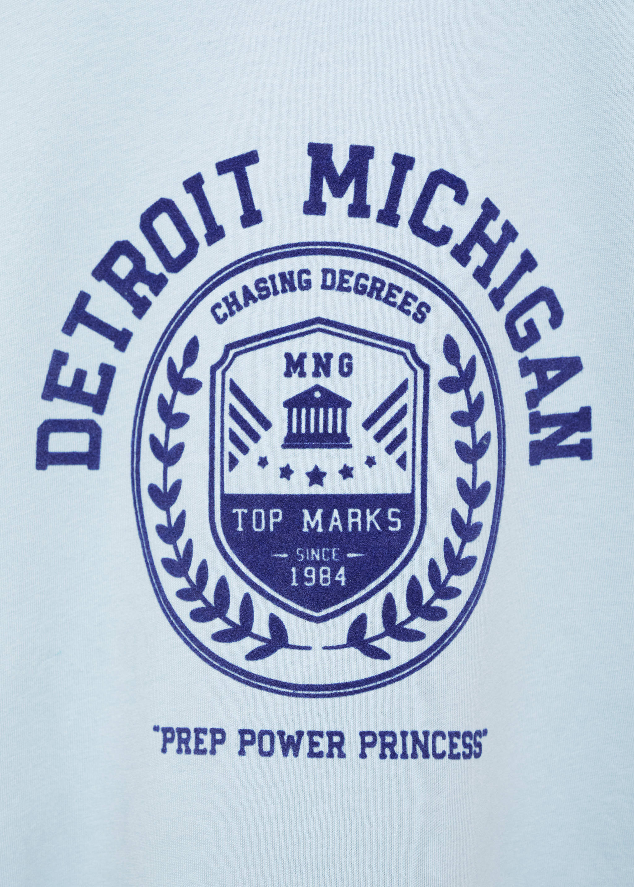 Embroidered cotton T-shirt - Details of the article 8