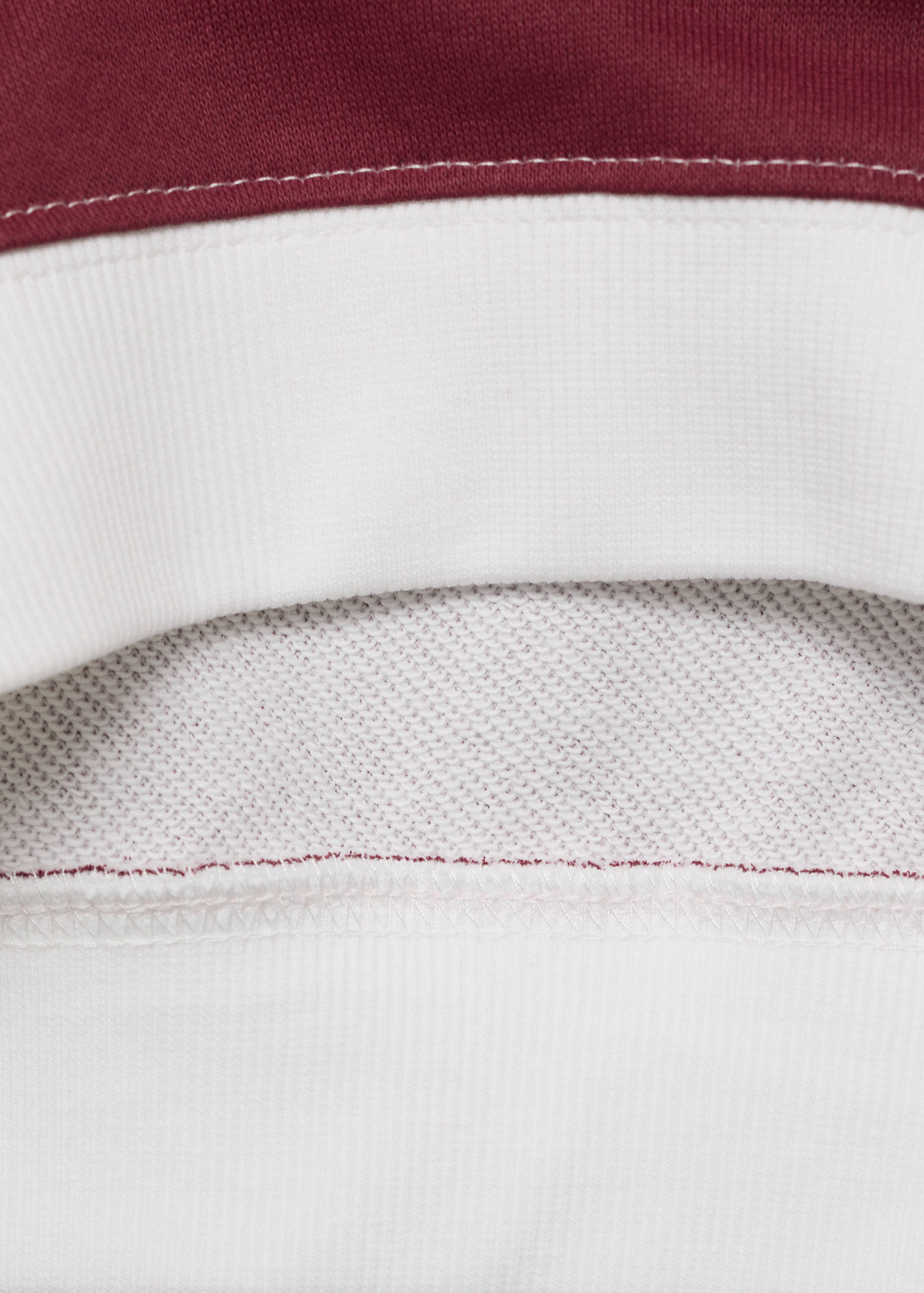Striped cotton-blend sweatshirt - Details of the article 0