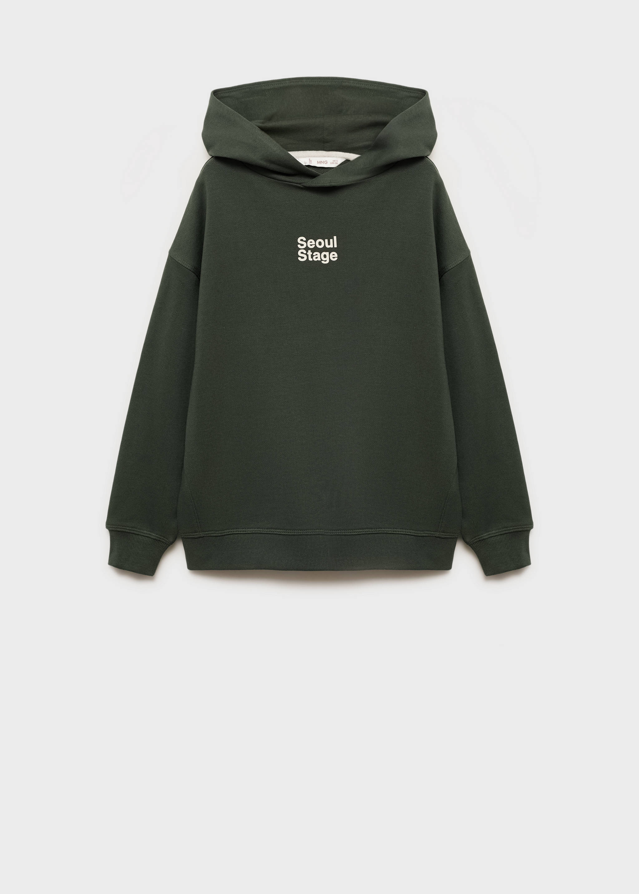 Sudadera estampada capucha - Artículo sin modelo