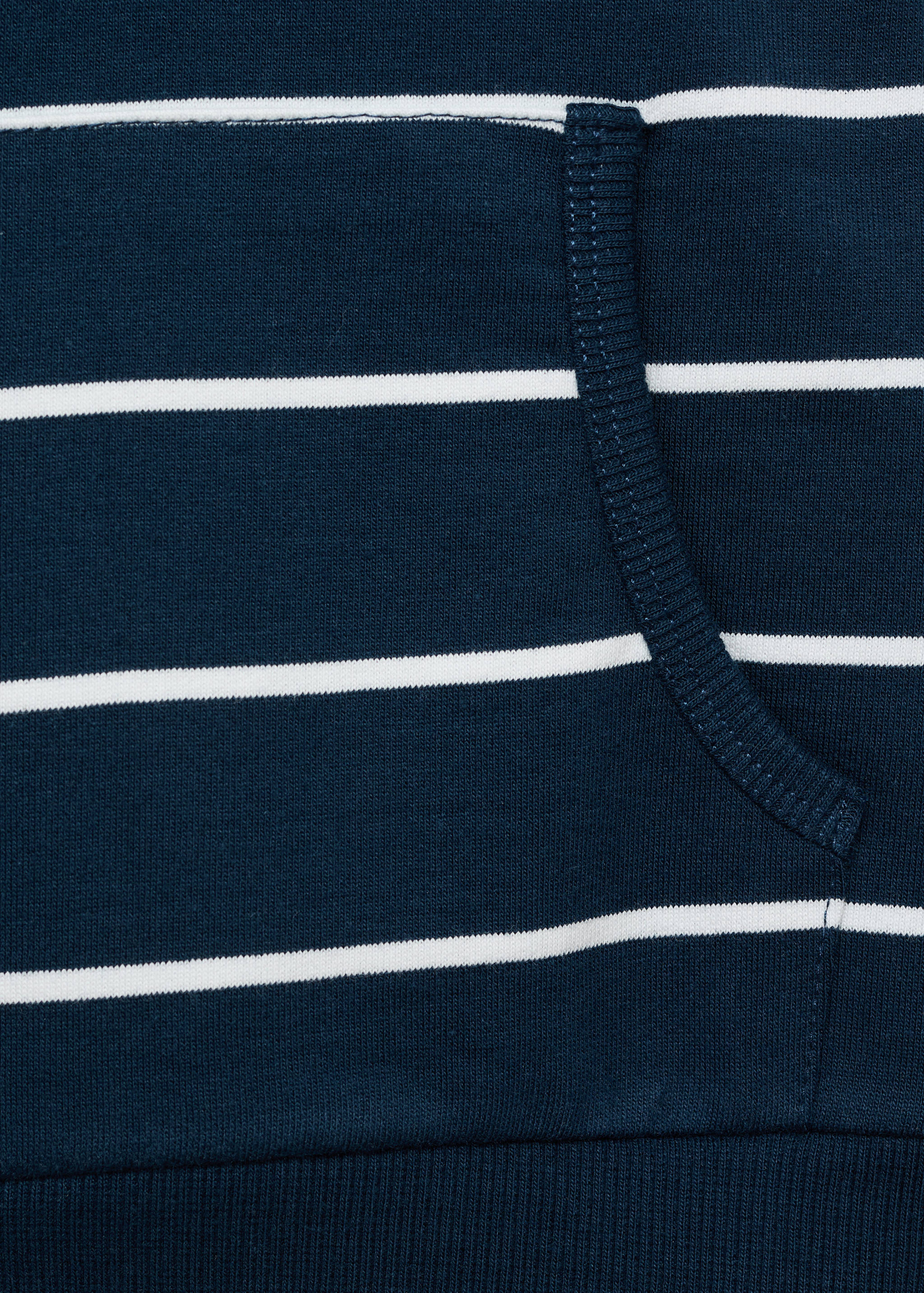Sudadera rayas capucha - Detalle del artículo 8