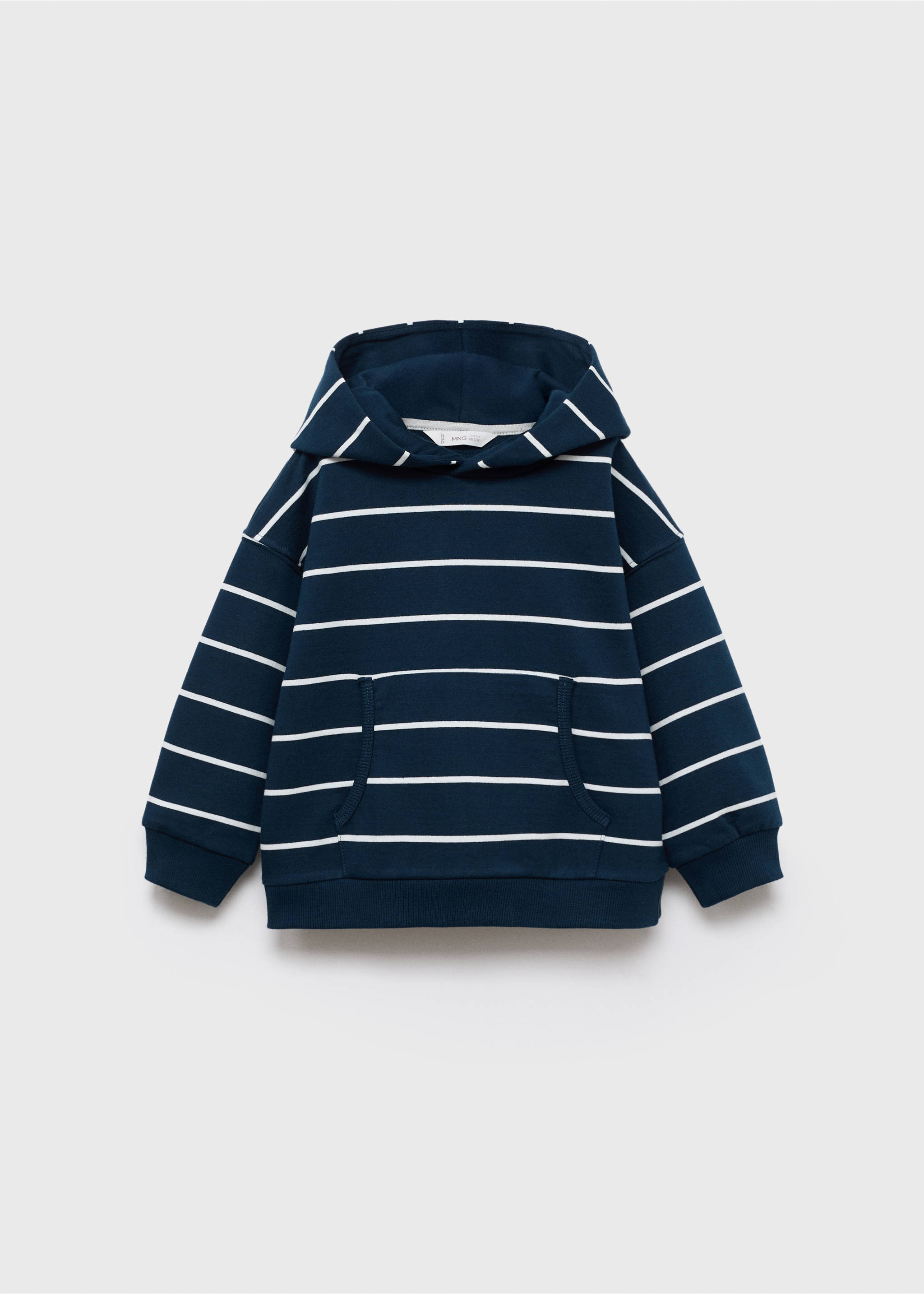 Sudadera rayas capucha - Artículo sin modelo, Azul marino. Ref: 17003301-00.