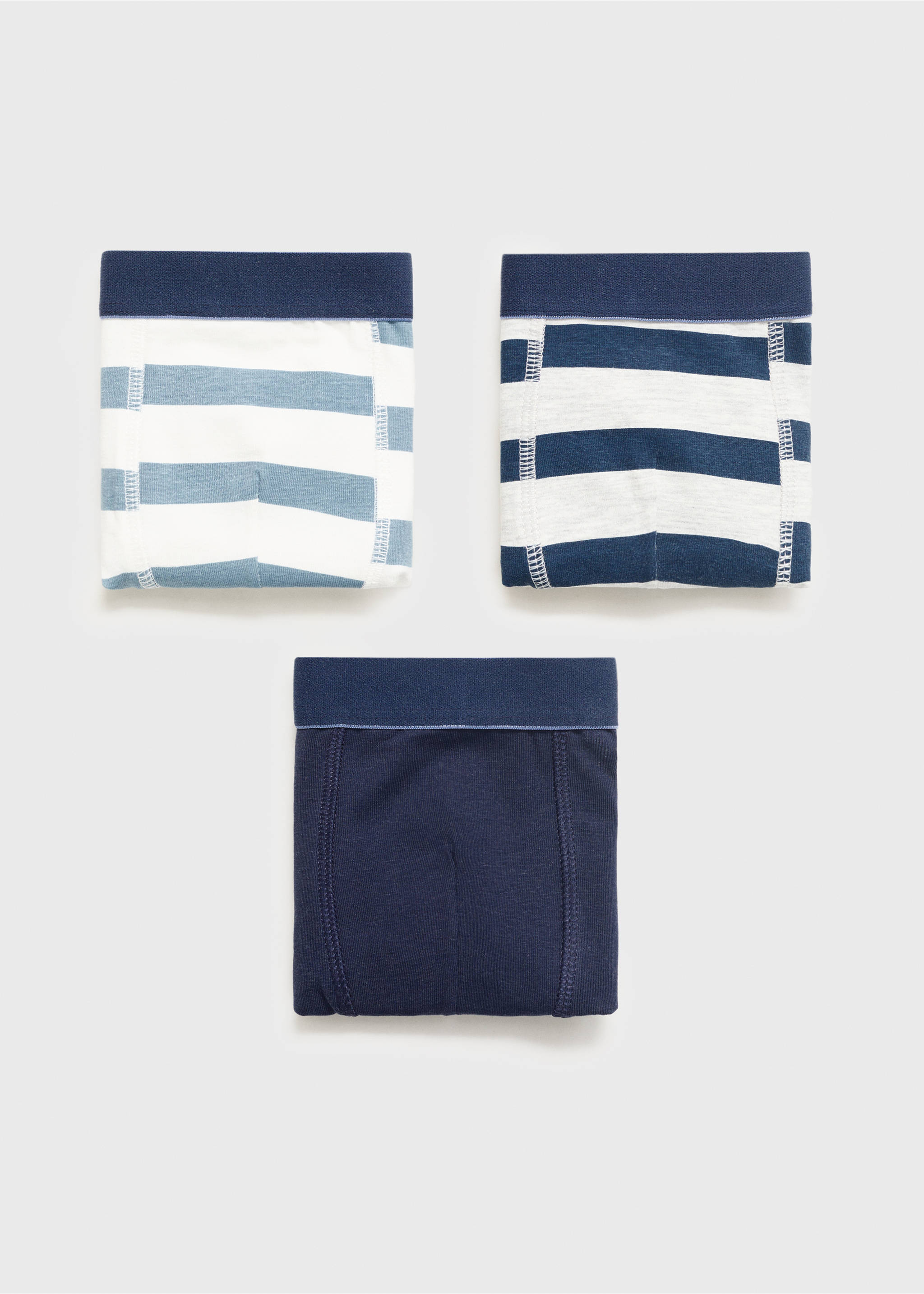 3-pack combined briefs - Article without model, Dark Navy. Ref: 17003306-00.