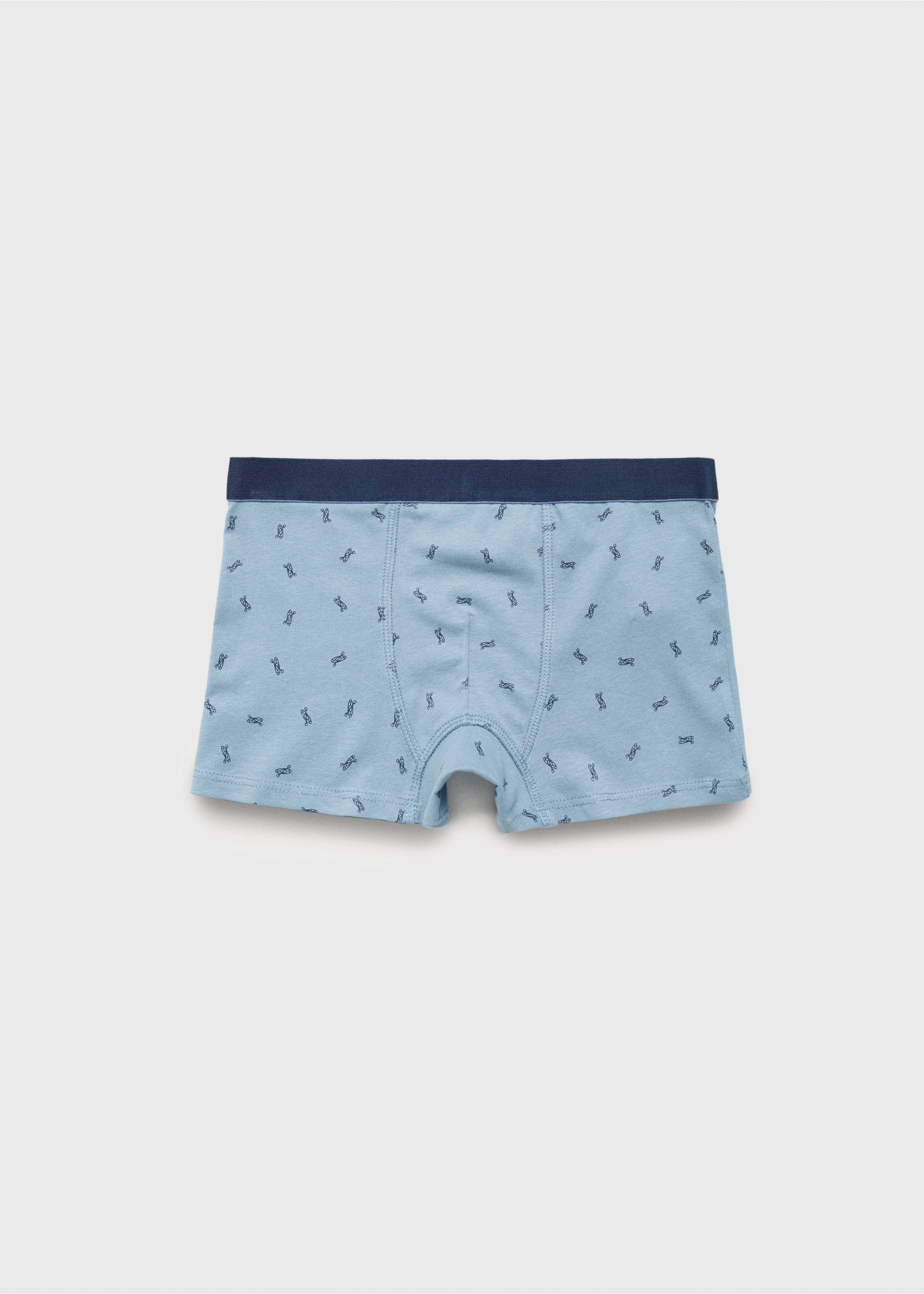 3-pack combined briefs - Details of the article 8, Blue. Ref: 17003309-00.