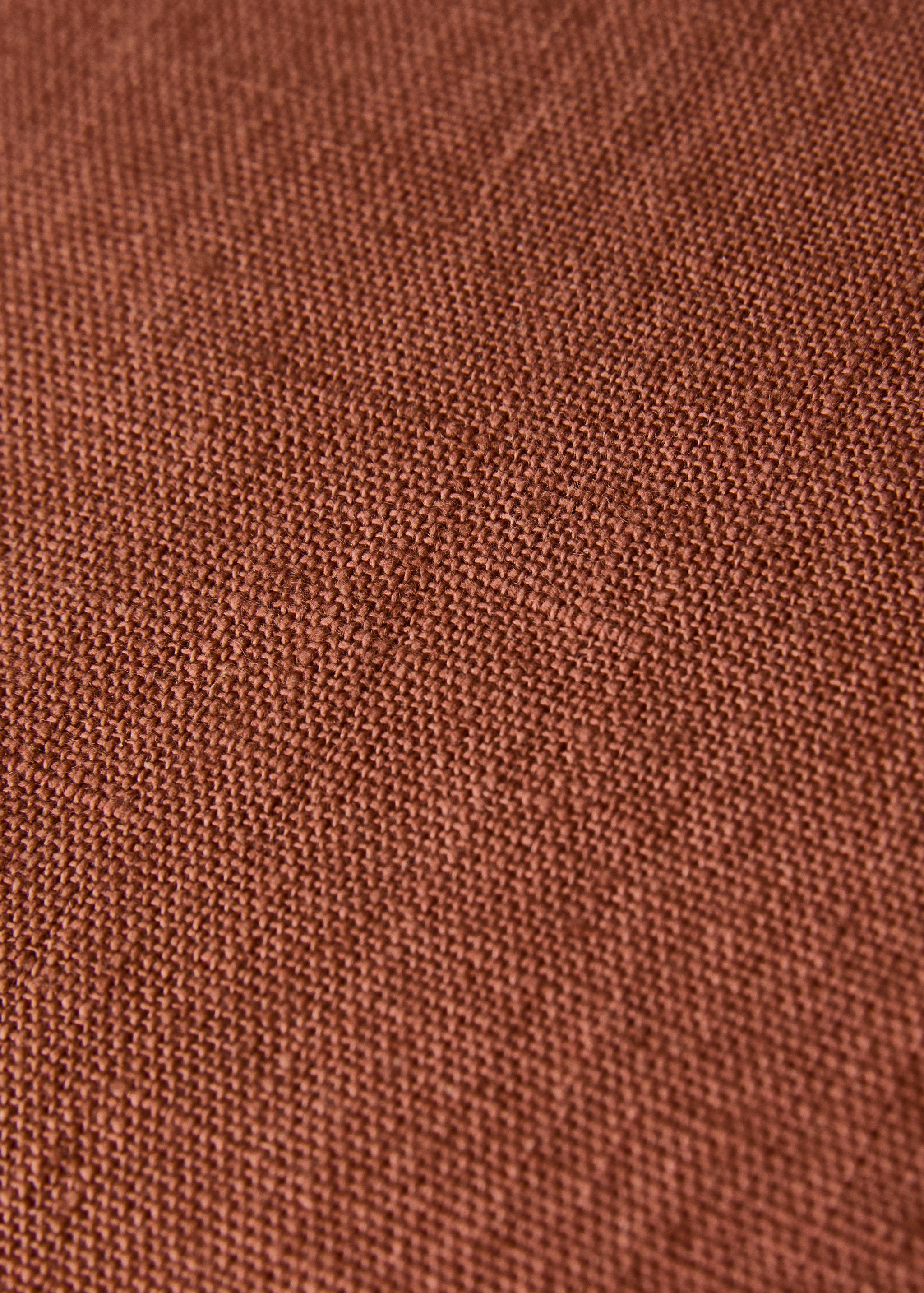 Two-tone linen cushion cover 40x60 cm - Details of the article 4