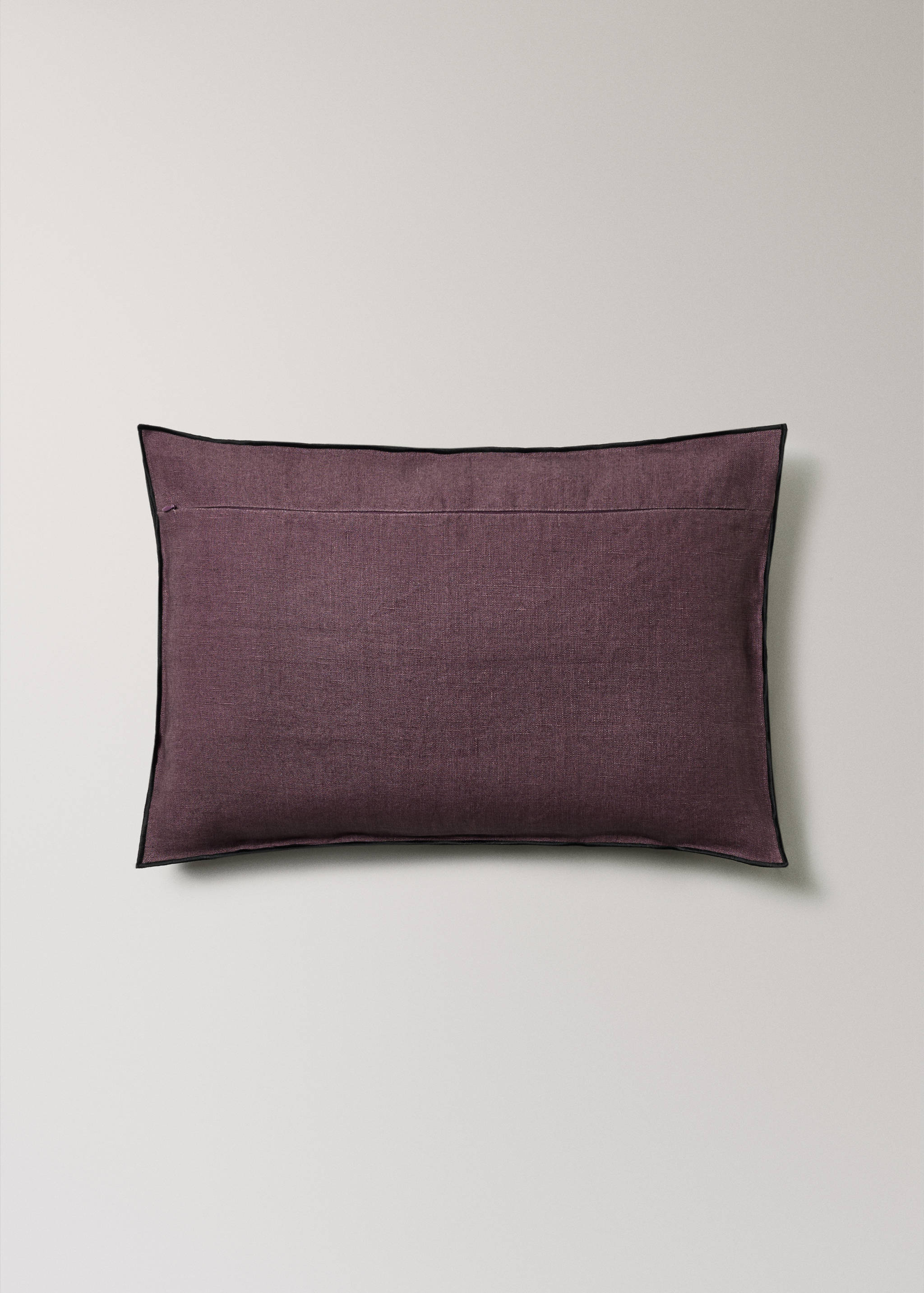 Two-tone linen cushion cover 40x60 cm - Details of the article 1
