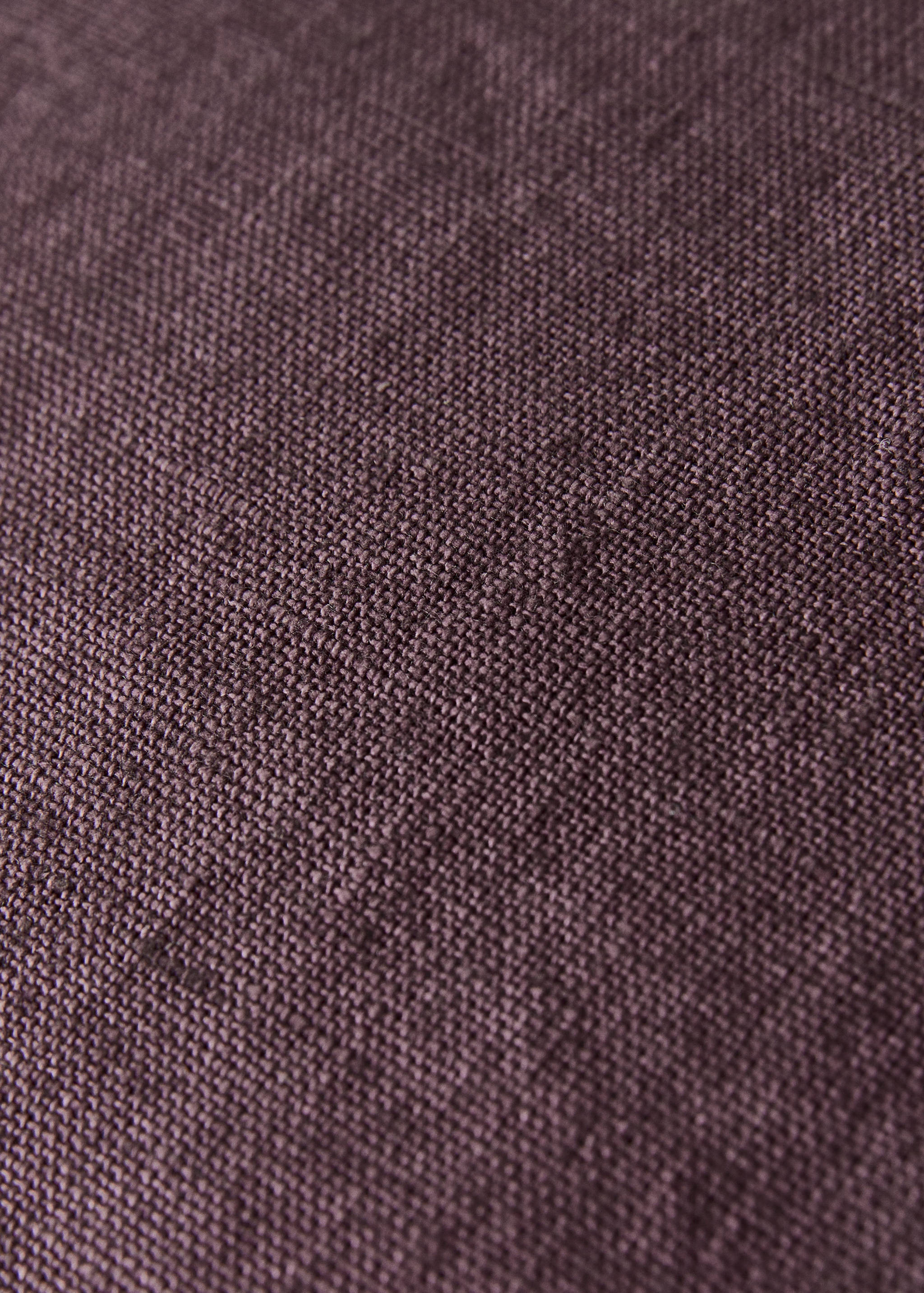 Two-tone linen cushion cover 40x60 cm - Details of the article 4