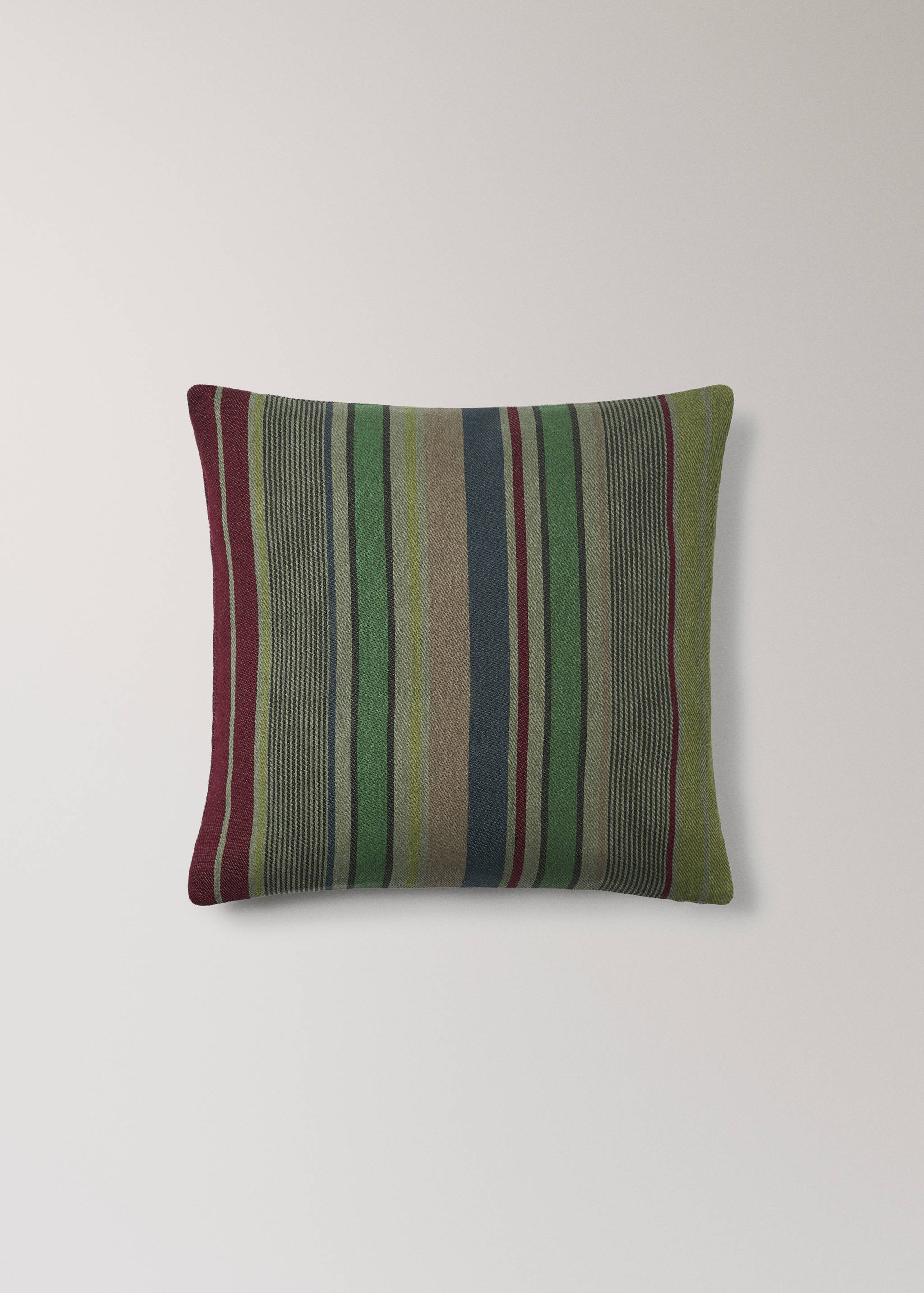Baumwoll-Kissenhülle overdyed Streifen 45x45 cm - Artikel ohne Model