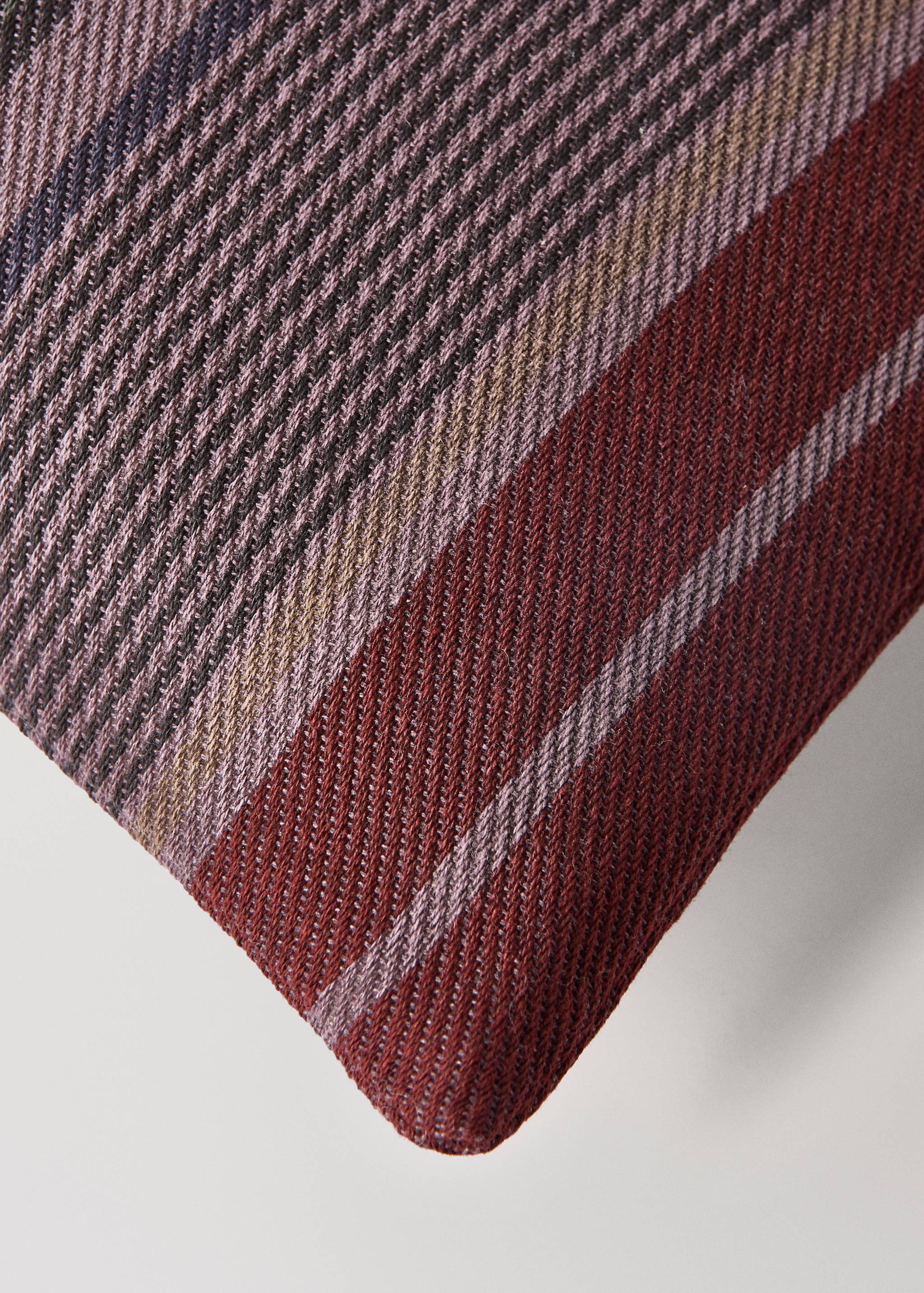 Baumwoll-Kissenhülle overdyed Streifen 45x45 cm - Detail des Artikels 3