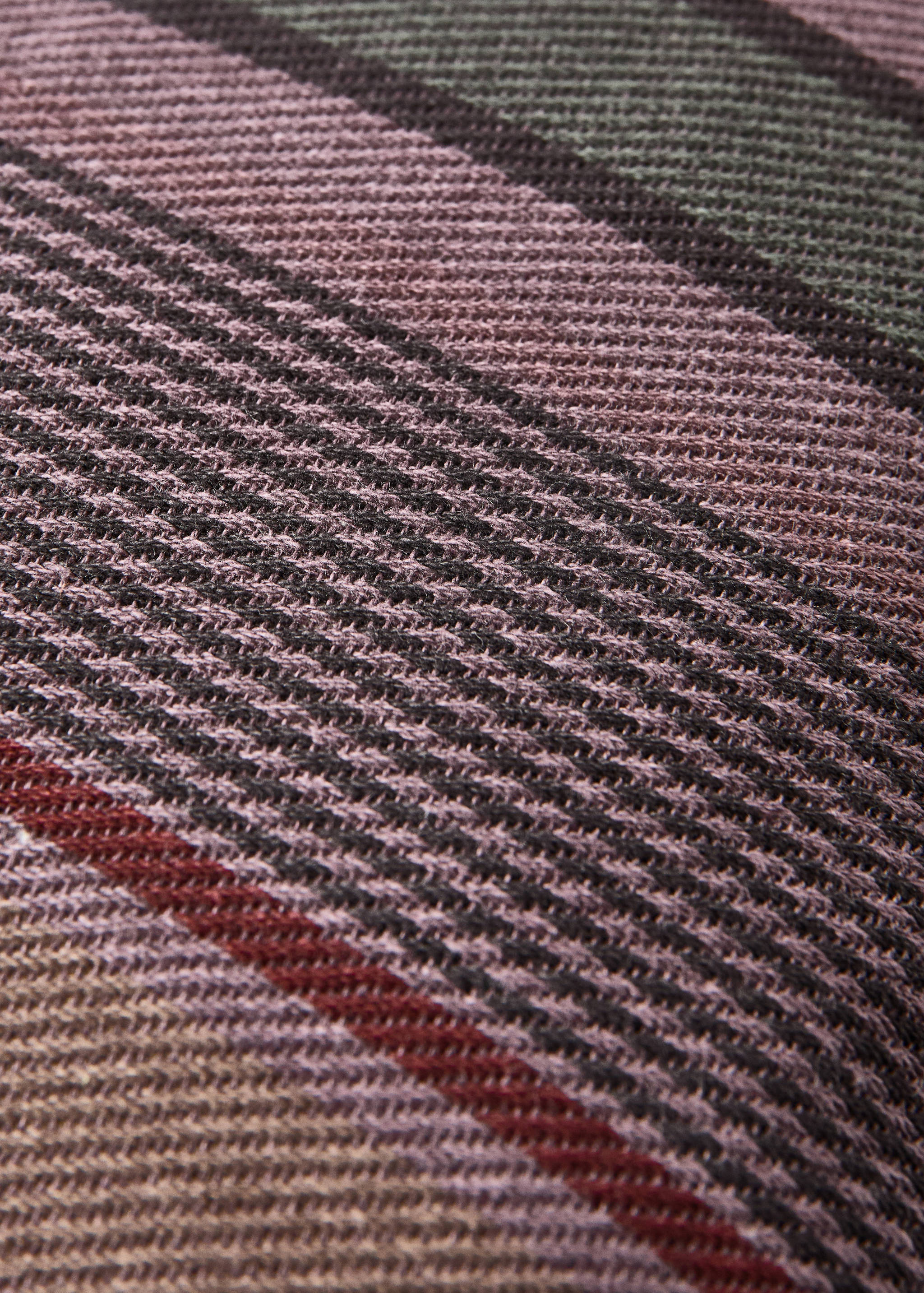 Baumwoll-Kissenhülle overdyed Streifen 45x45 cm - Detail des Artikels 4