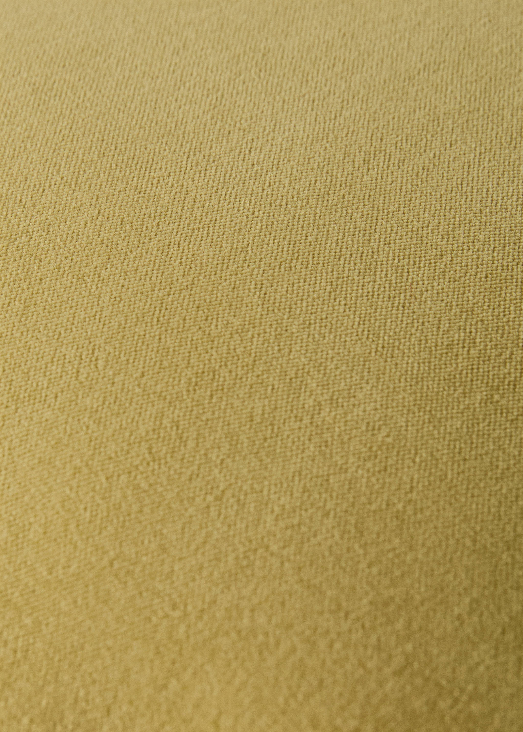 Velvet cushion cover with contrasting piping 50x50 cm - Details of the article 3