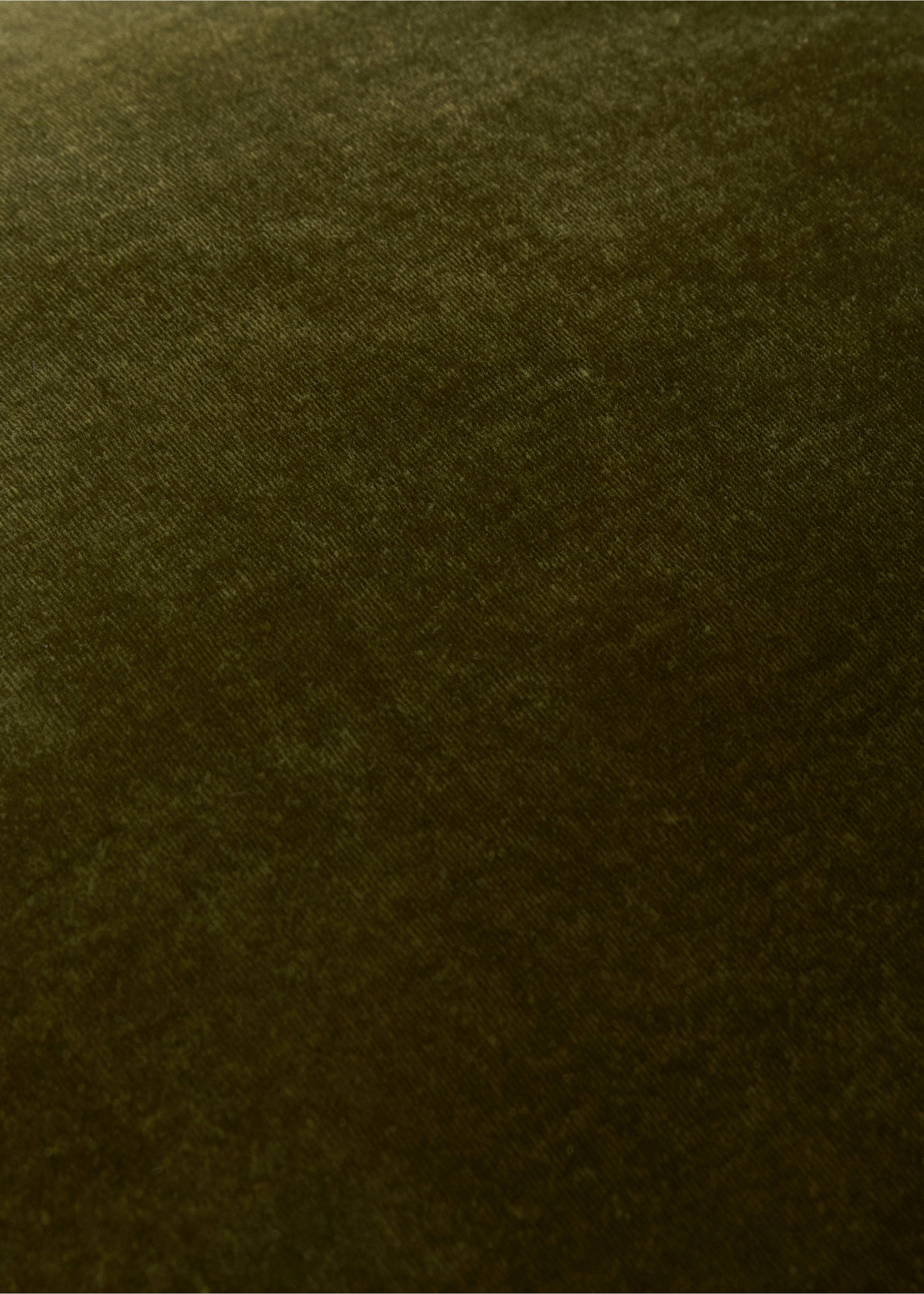 Seiden-Samt-Kissenhülle 45x45 cm - Detail des Artikels 3, Olivengrün. Ref: 17003334-00.