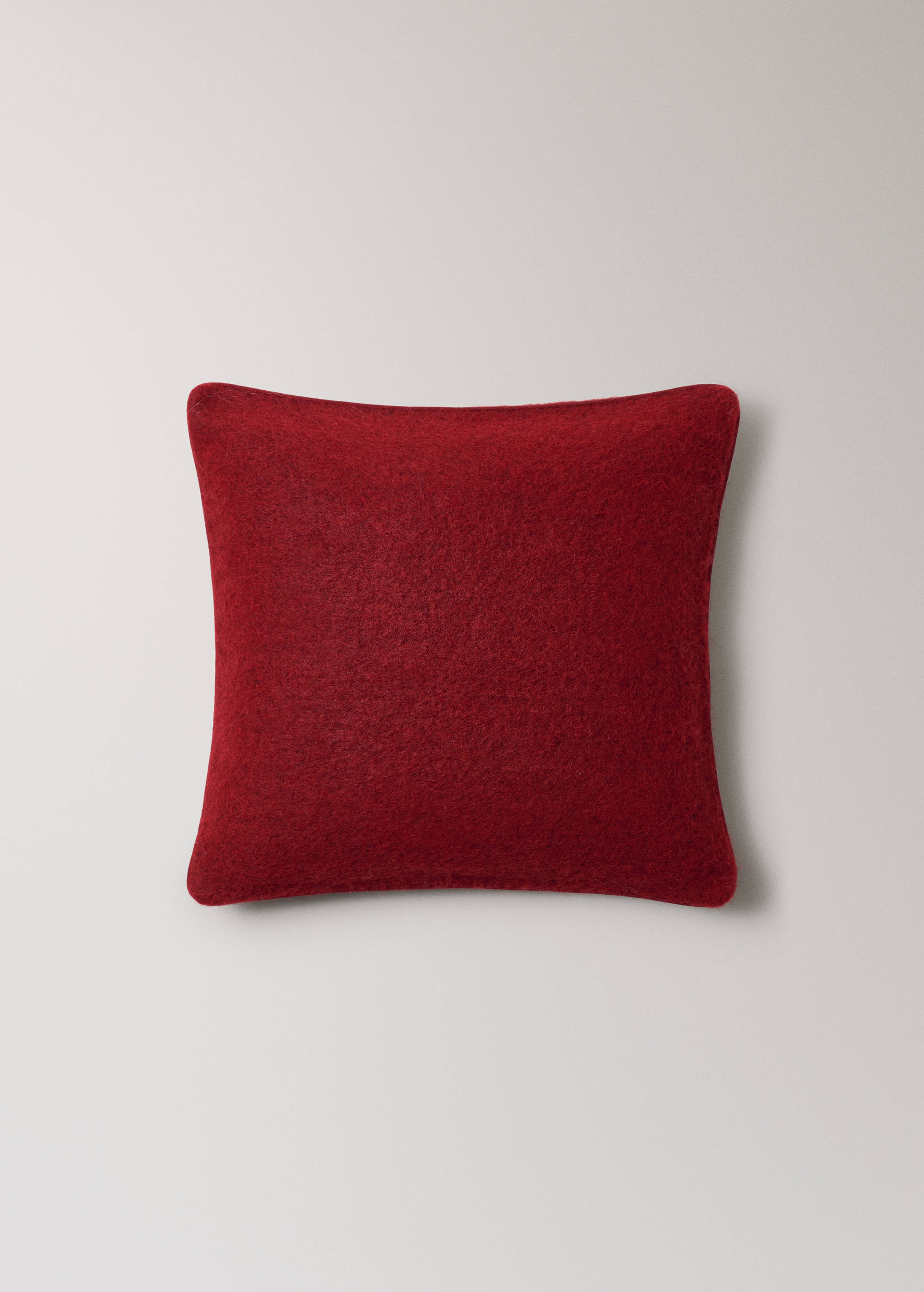 Carded-effect cushion cover 50x50 cm - Article without model