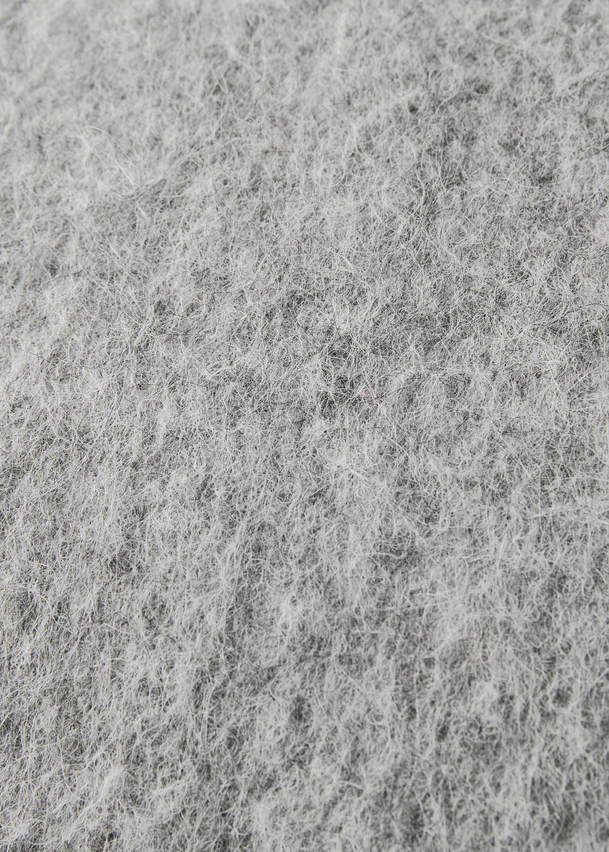Carded-effect cushion cover 50x50 cm - Details of the article 4