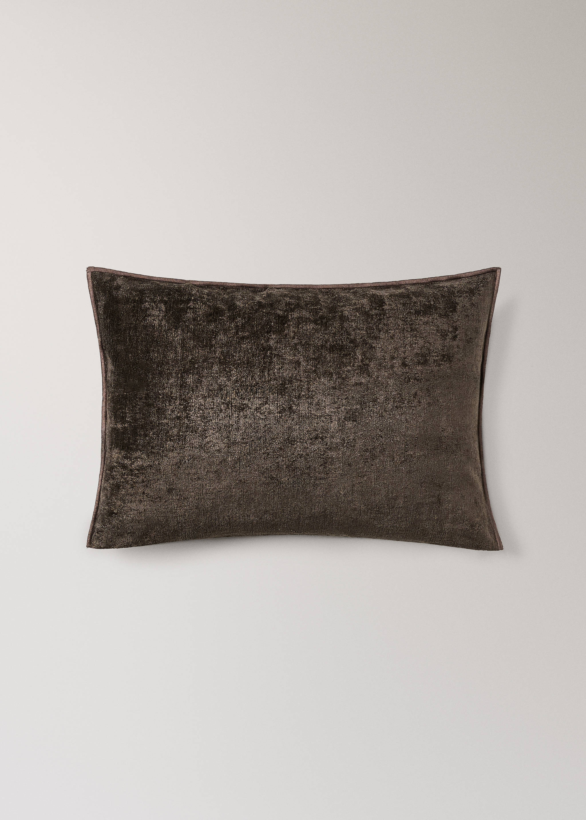 Kissenbezug aus Samt mit Leinen, 40 x 60 cm - Artikel ohne Model