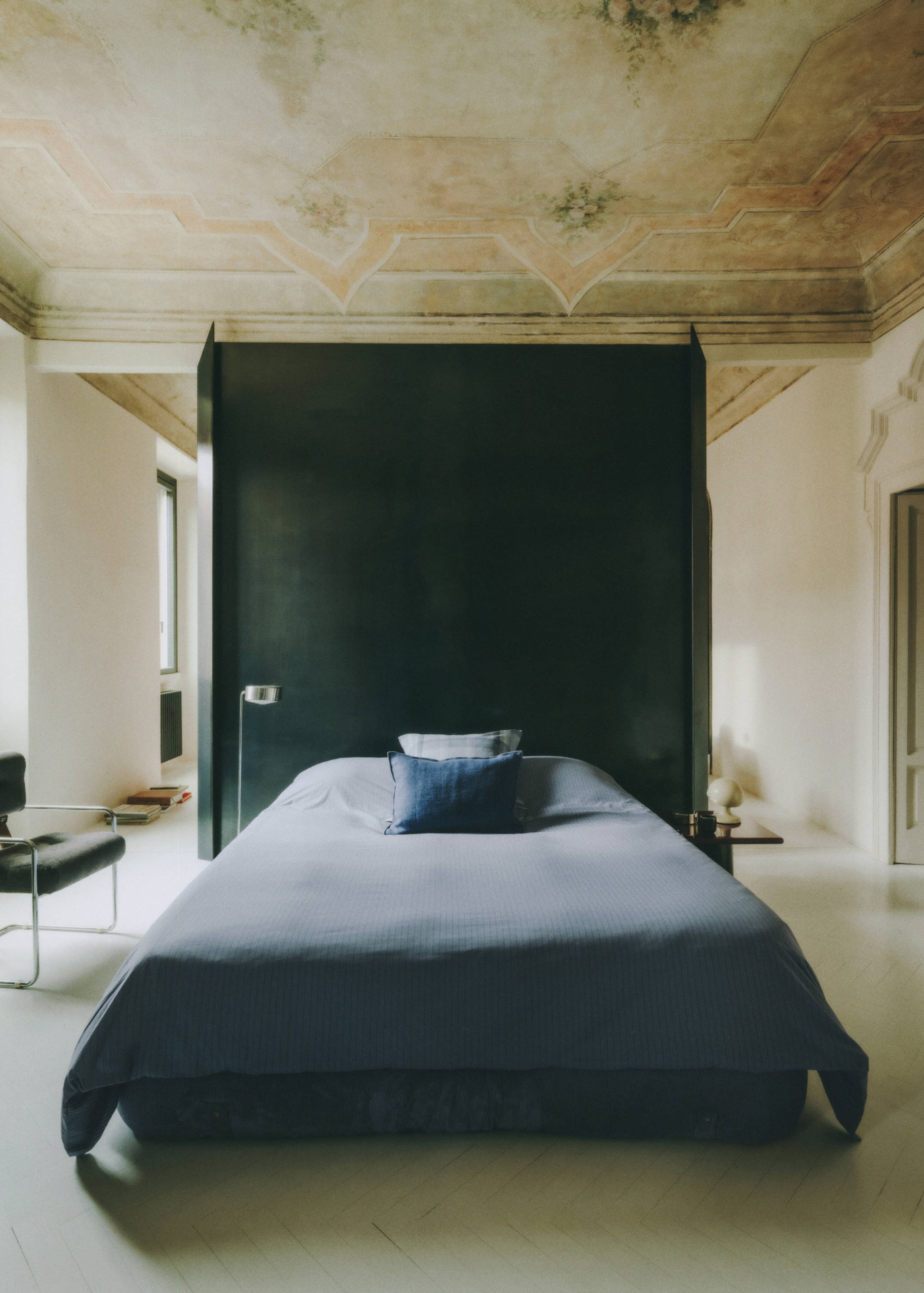 Housse de couette percale de coton rayures réversible lit 180/200 cm - Détail de l'article 6