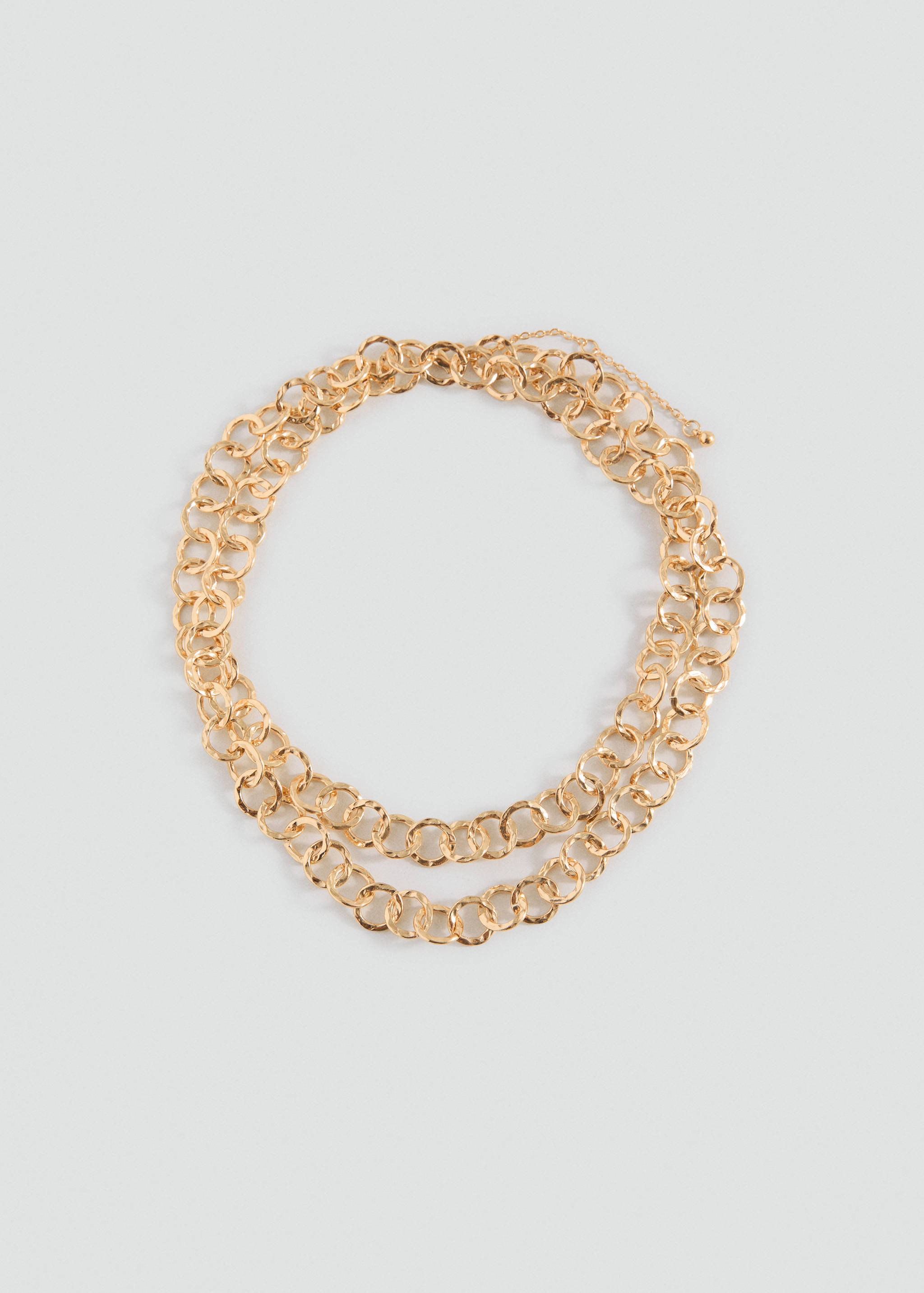 Collar aros entrelazados - Artículo sin modelo