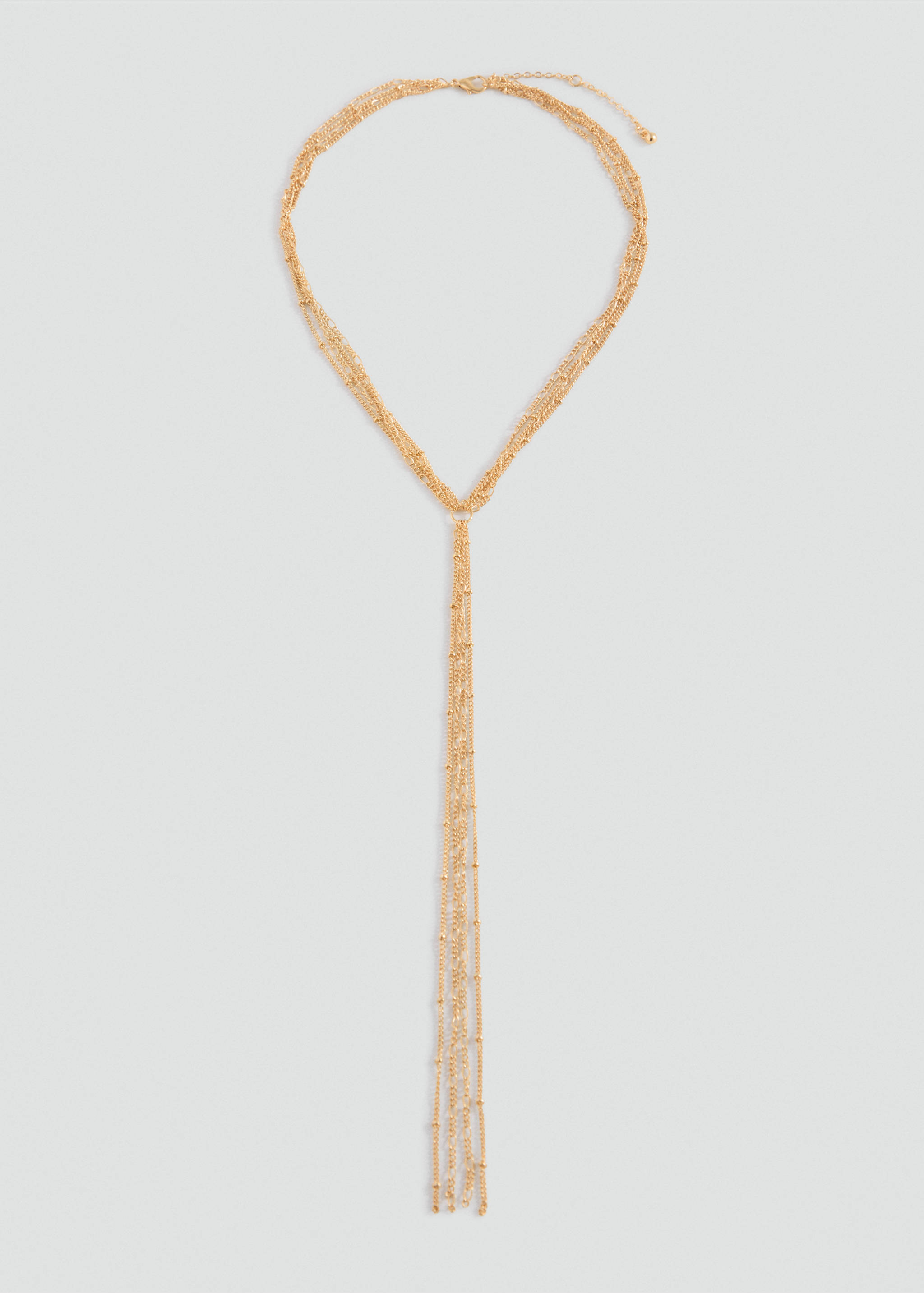 Long chain necklace - Article without model, Gold. Ref: 17003832-00.